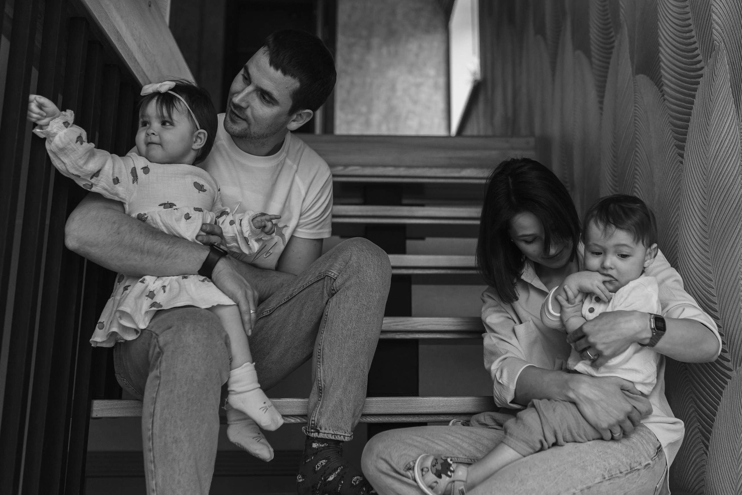 Домашняя семейная фотосессия. Семейный и детский фотограф в Рязани Васюгова Мария