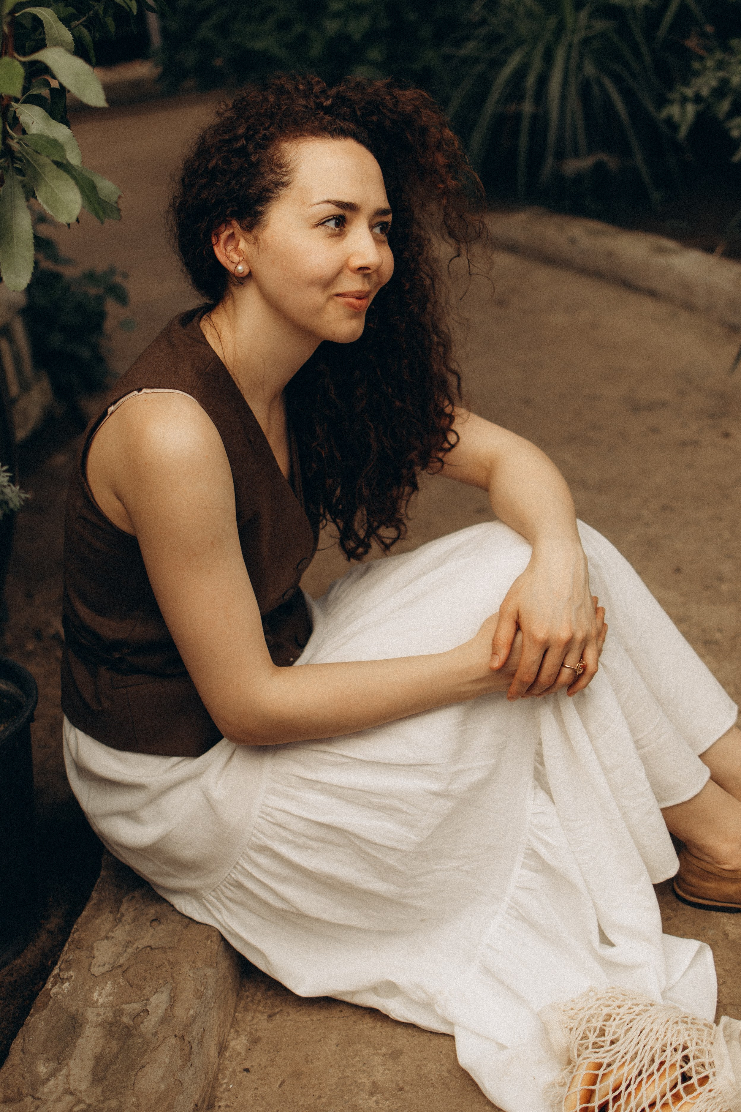 Прогулка по оранжерее. Семейный фотограф в Москве Ксения Аганина