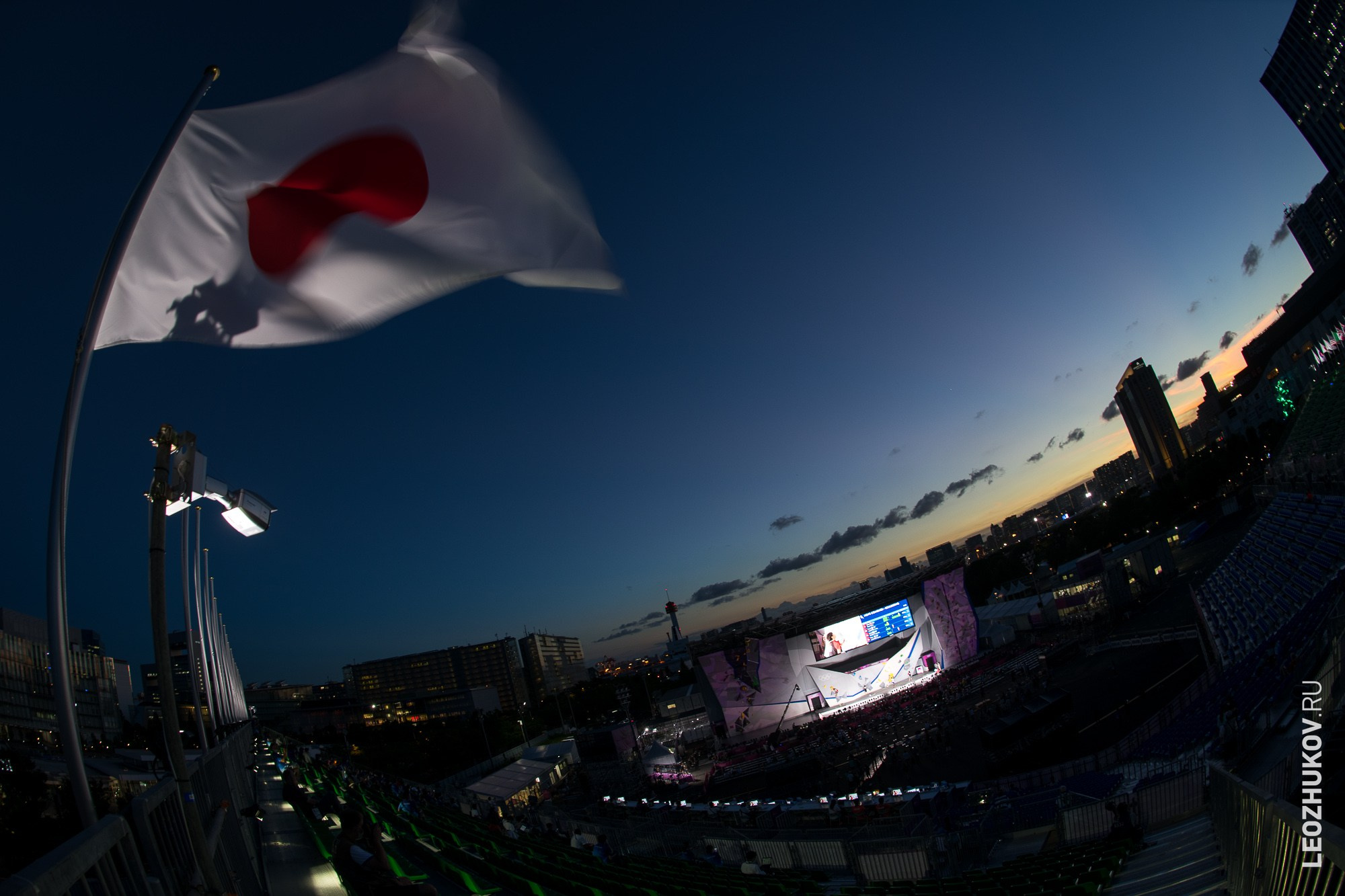 Tokyo-2020 Olympic games. Sports photographer Leonid Zhukov