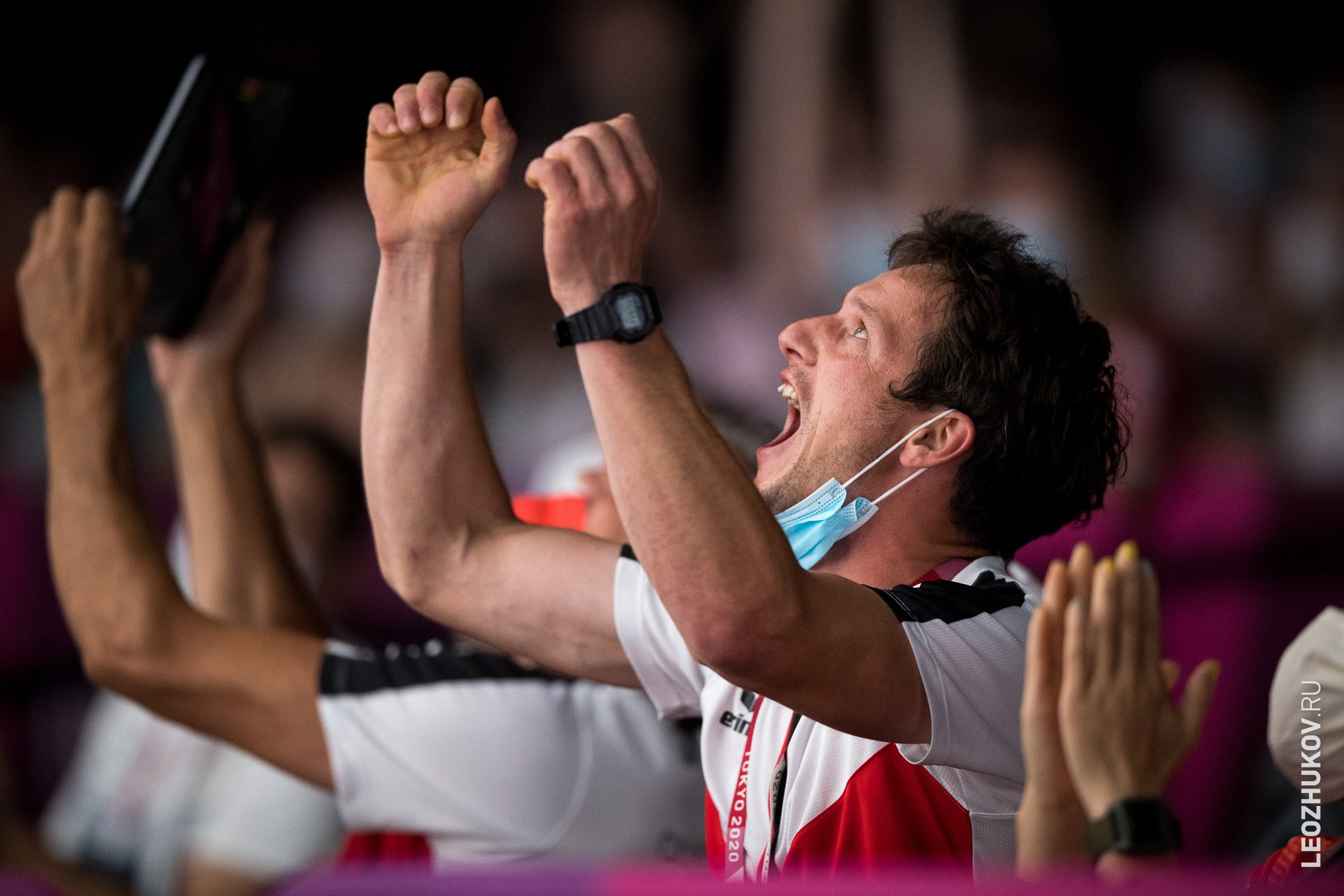 Tokyo-2020 Olympic games. Sports photographer Leonid Zhukov