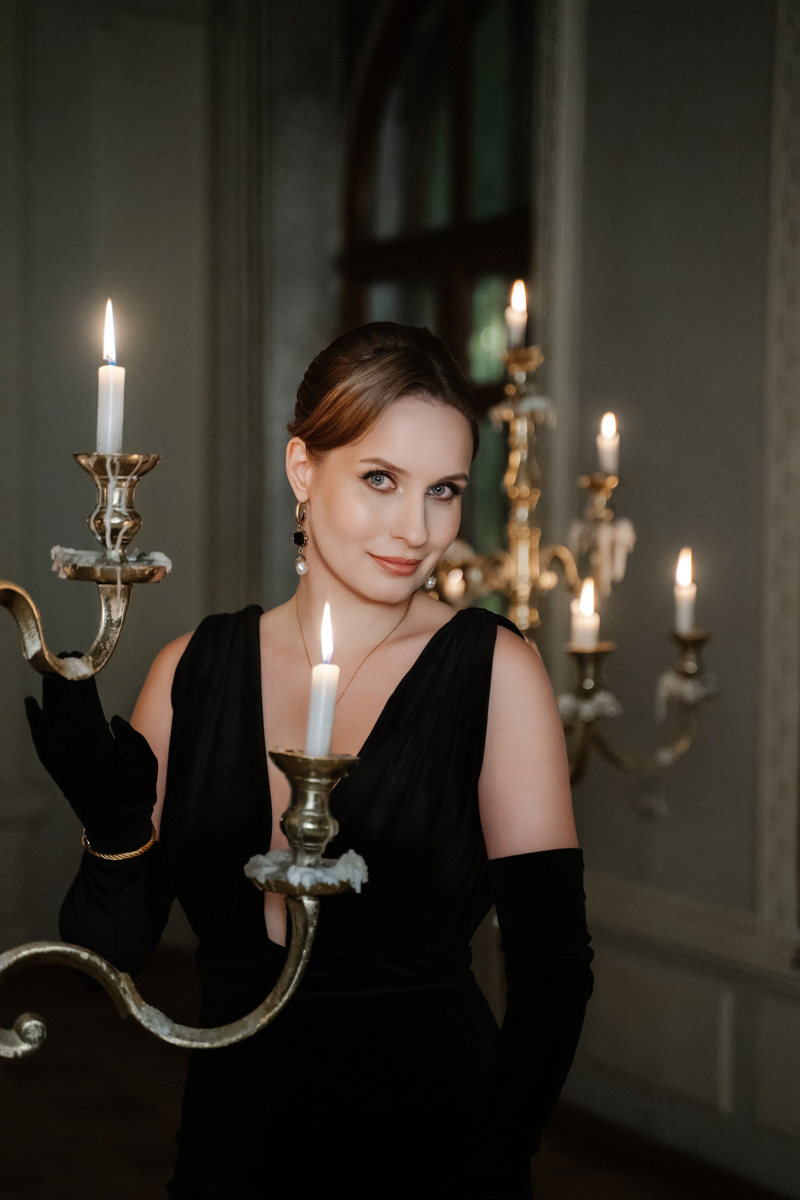 Вечер при свечах. Портретный фотограф в Москве