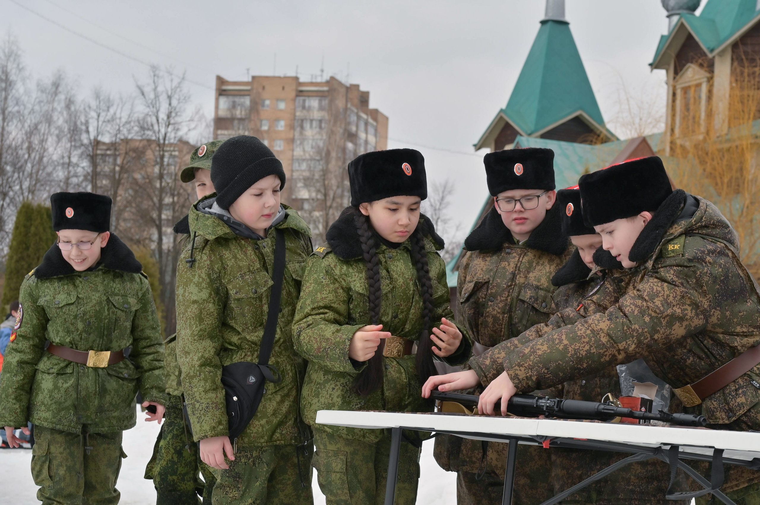Кадетский класс. Выезд в г. Чкаловский МО. Фотограф Анна Мельникова | Москва