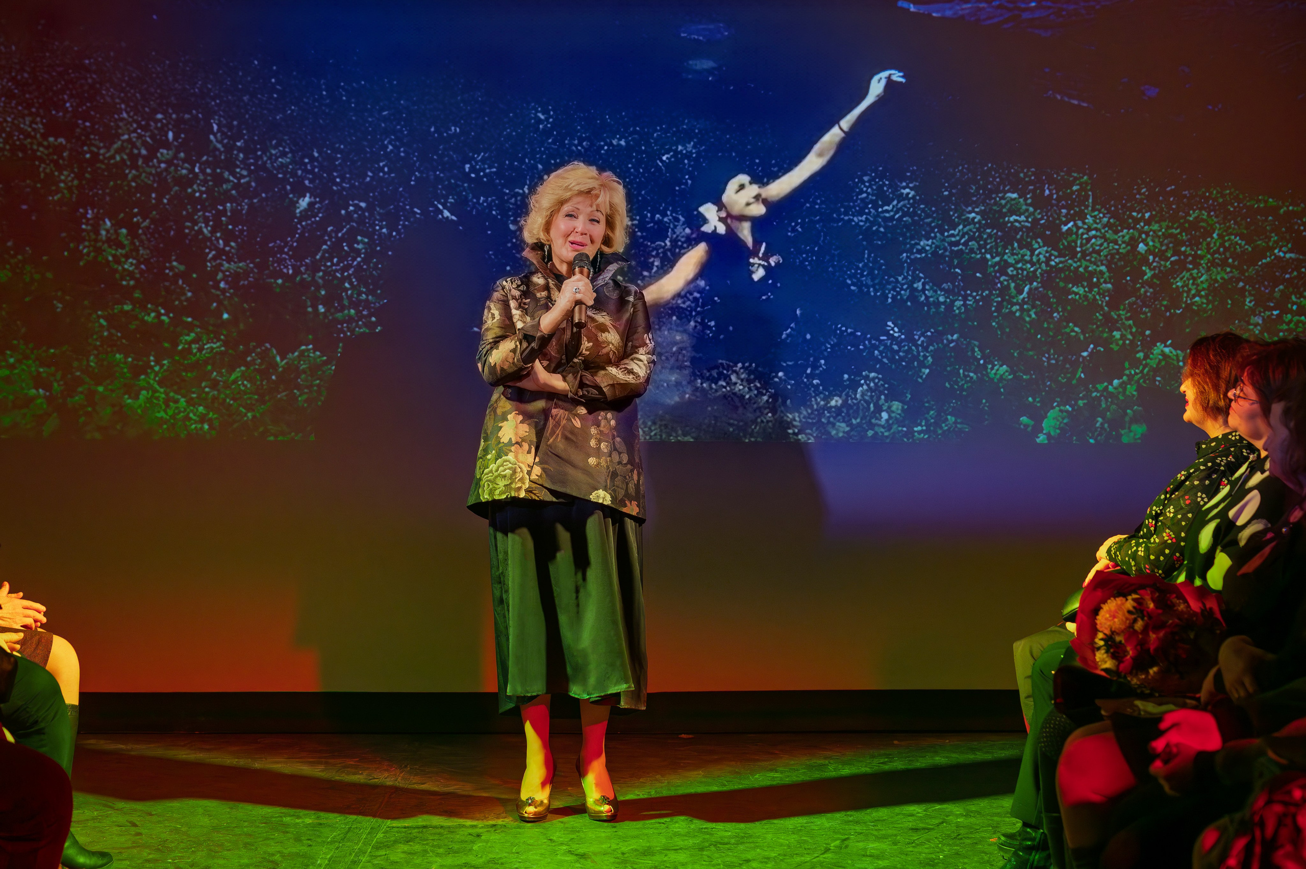 Вечер памяти Лилии Амарфий в камерном пространстве Московского театра оперетты. 2025. Фотограф Анна Мельникова | Москва