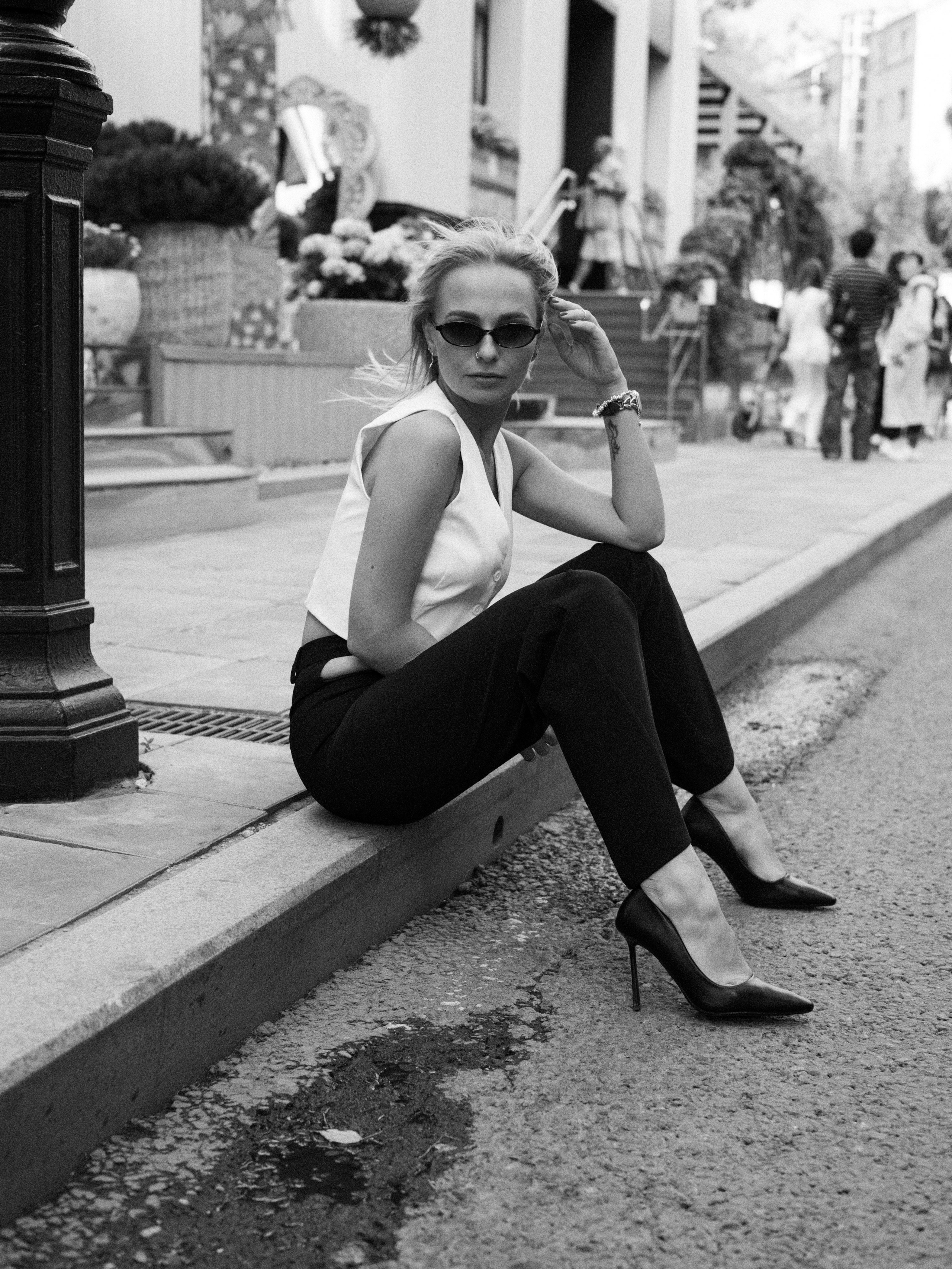 На углу у Патриарших. Ежова Милена | Фотограф Москва / Балашиха / Железнодорожный
