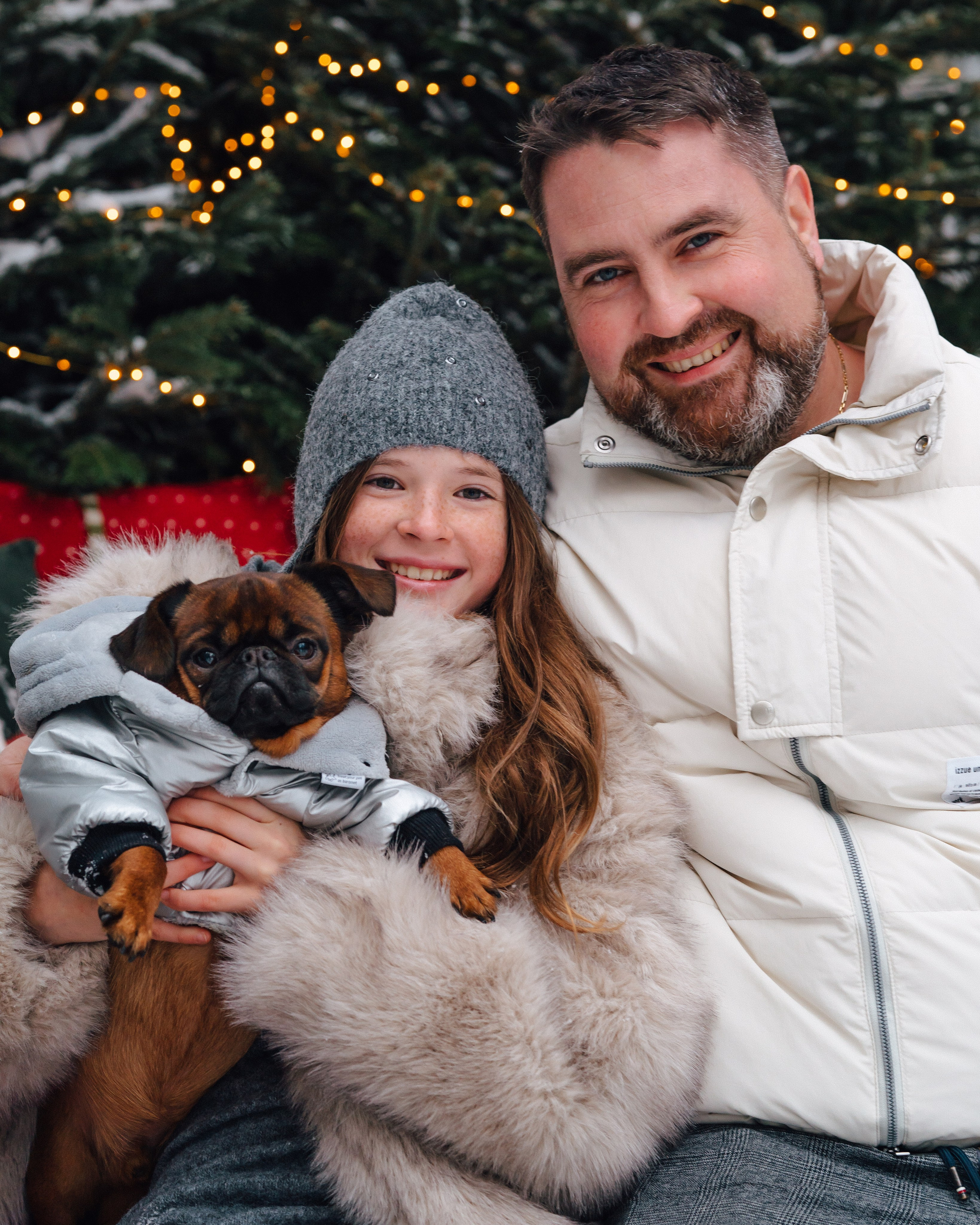 New Year. Red Car. Творческий фотограф взрослых и детей в Москве Анна Блифернец