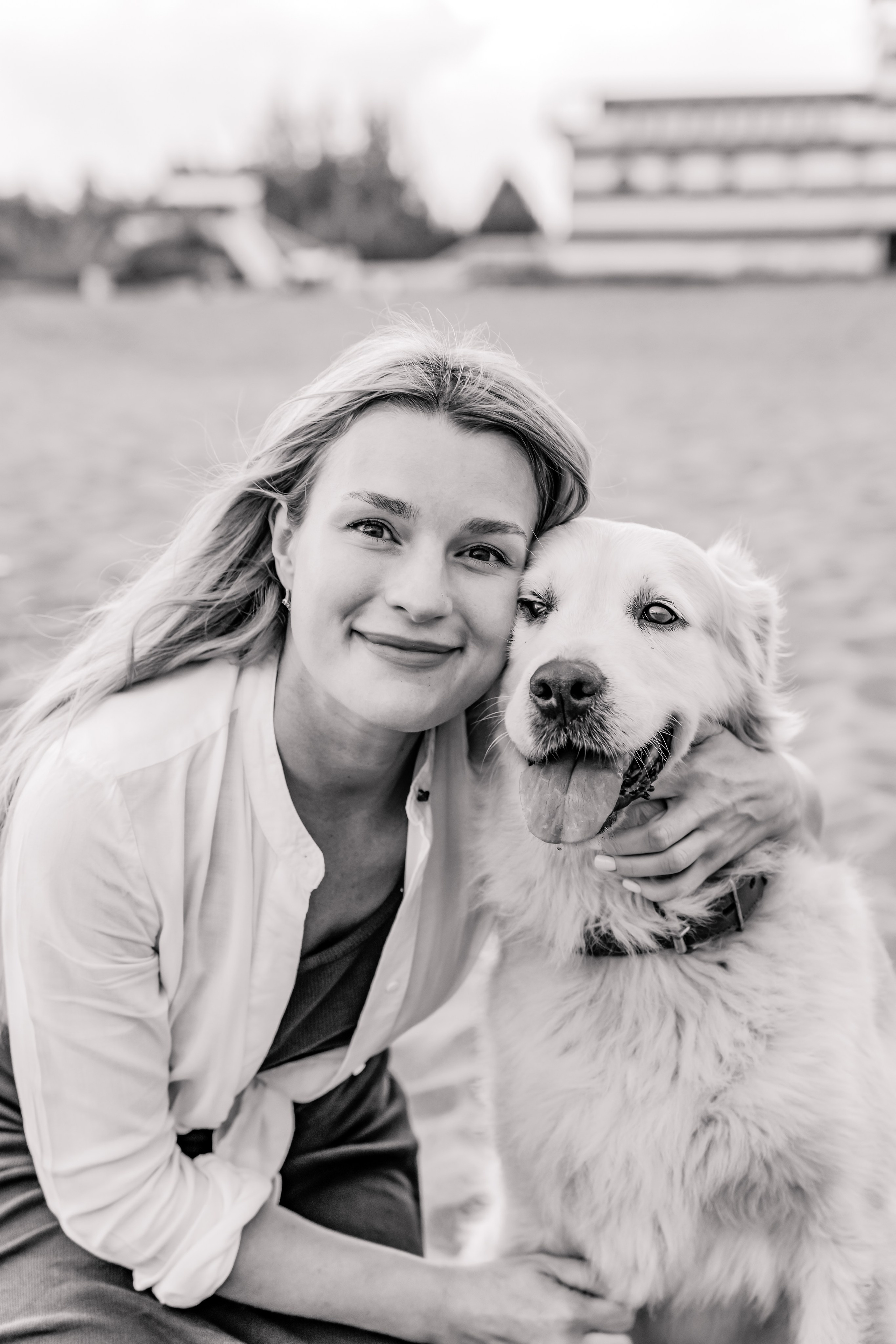 Прогулка с лапой. Пляж. Гроза