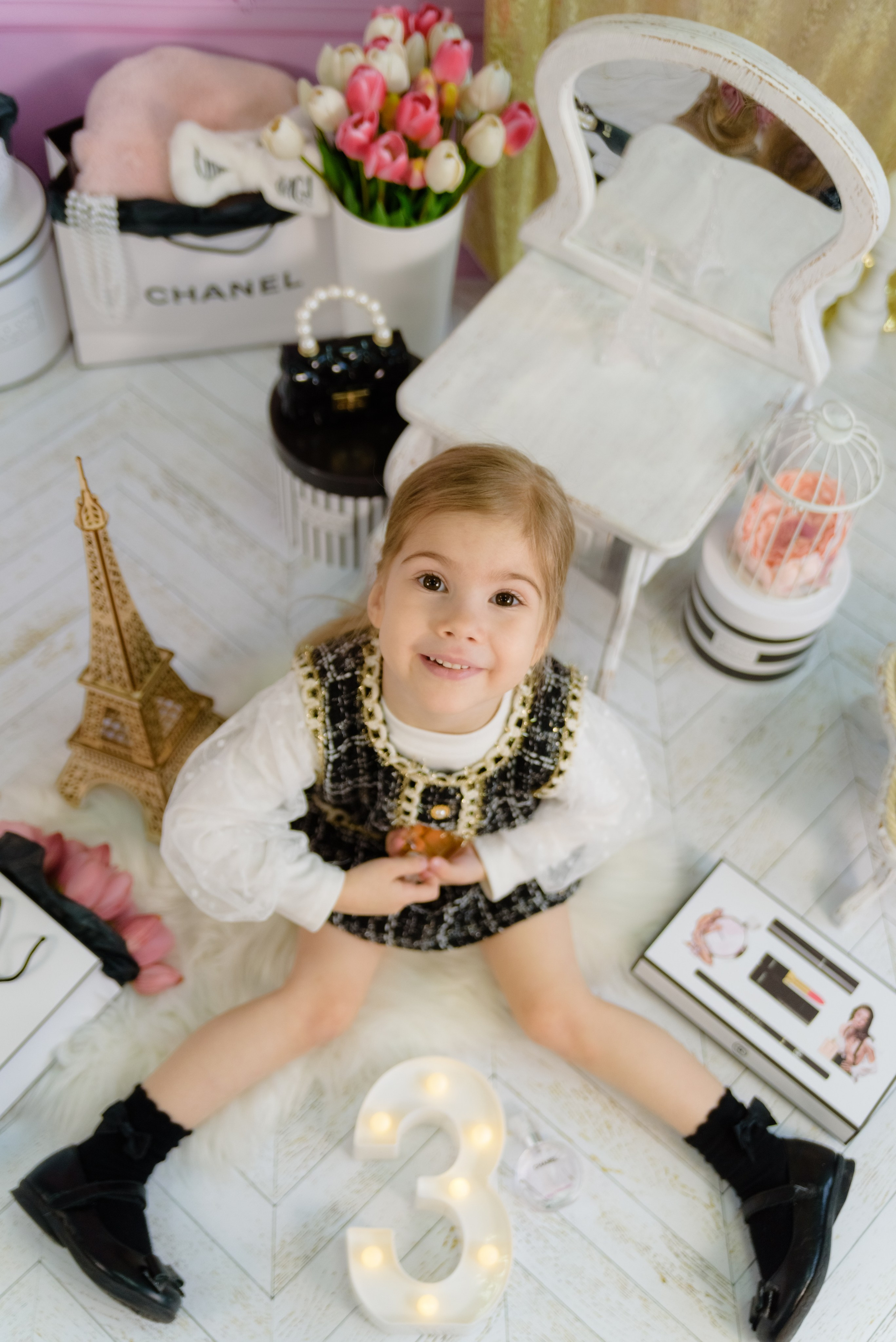 Детская фотосессия «Париж» Полина. Детский Фотограф |Фотограф на годик в Брянске Ирина Романова