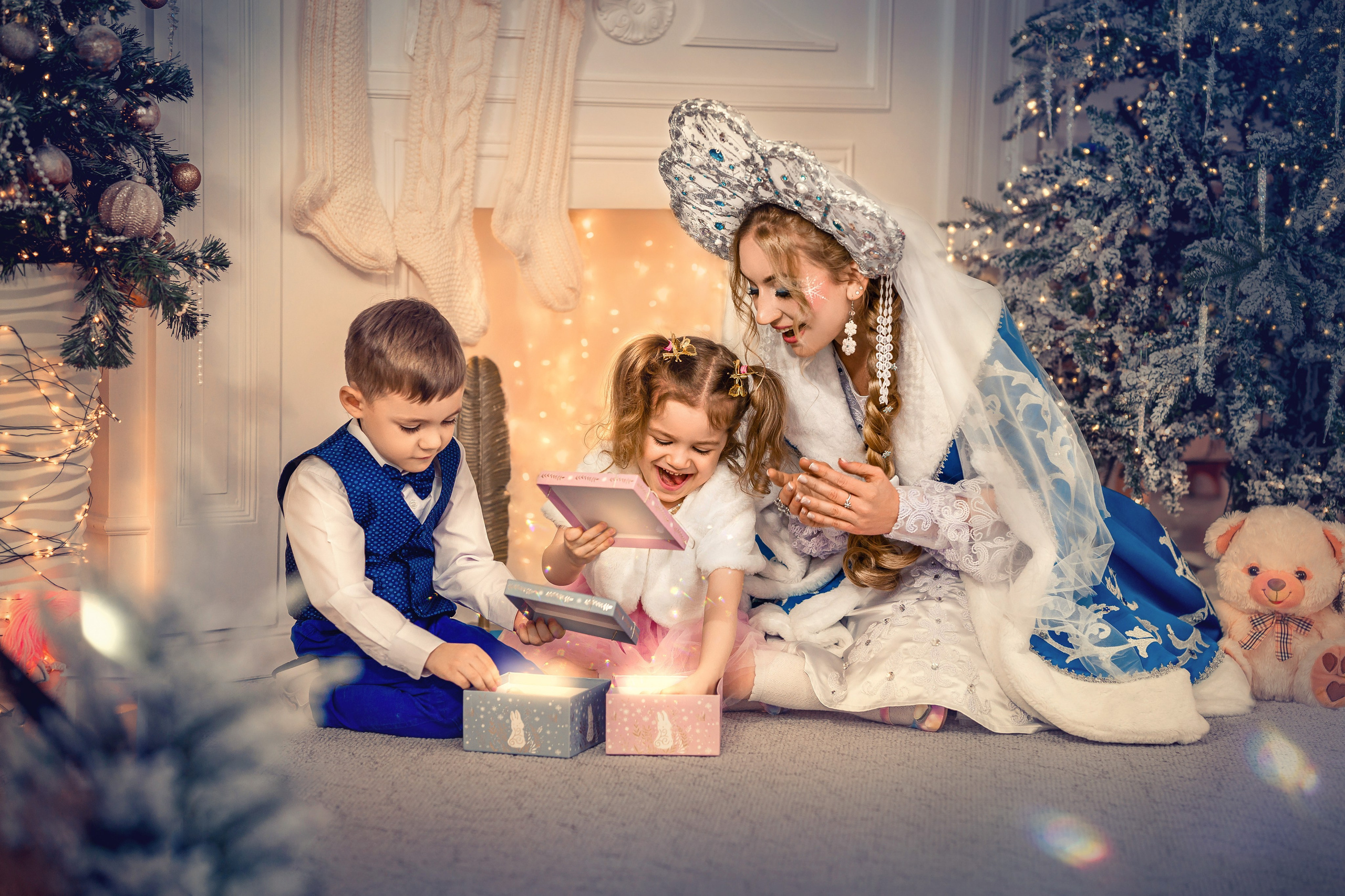 Новогодние сказки. Фотограф Валентина Полунина