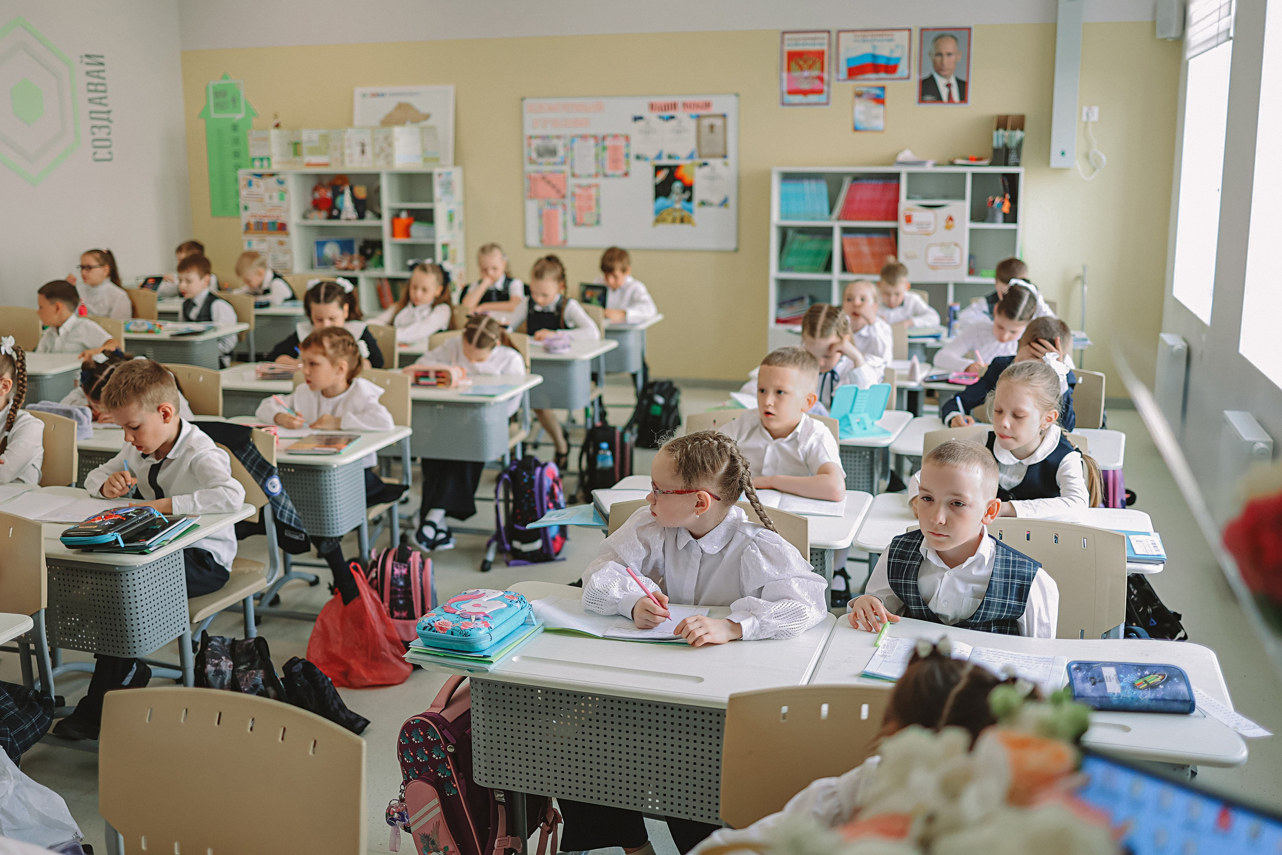 Один день в школе 1 класс. Семейный фотограф Тюмень, фотограф на роды Салмина Мария