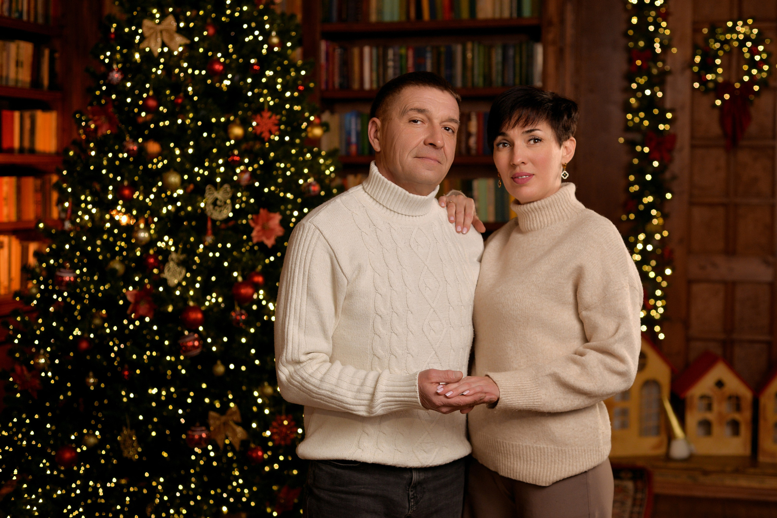 Новогодние съёмки в студиях. Семейный и свадебный фотограф Галина Абакумова, фотосессии в Белгороде