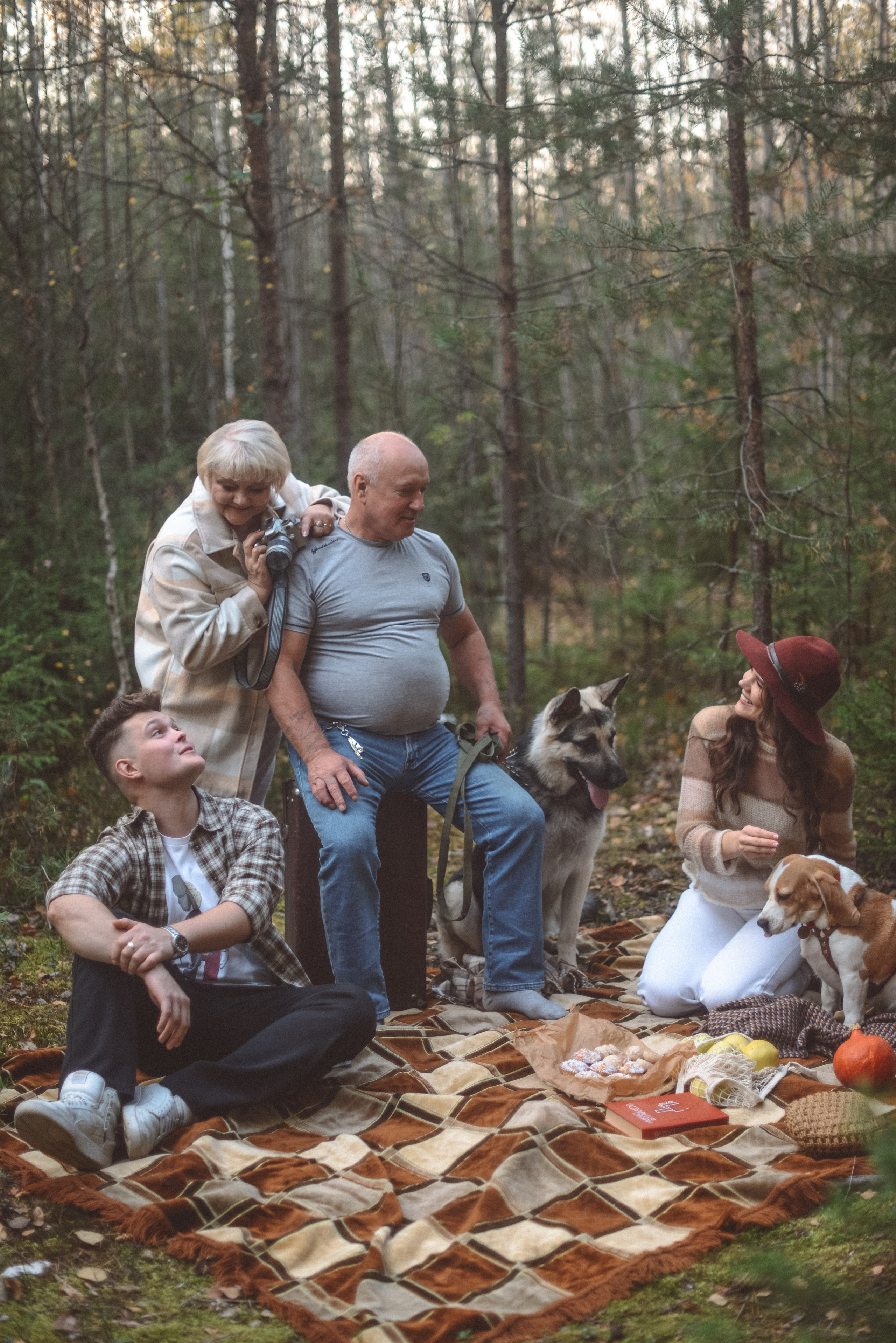 Одним осенним днем. Семейный и детский фотограф в Москве Князева Диана