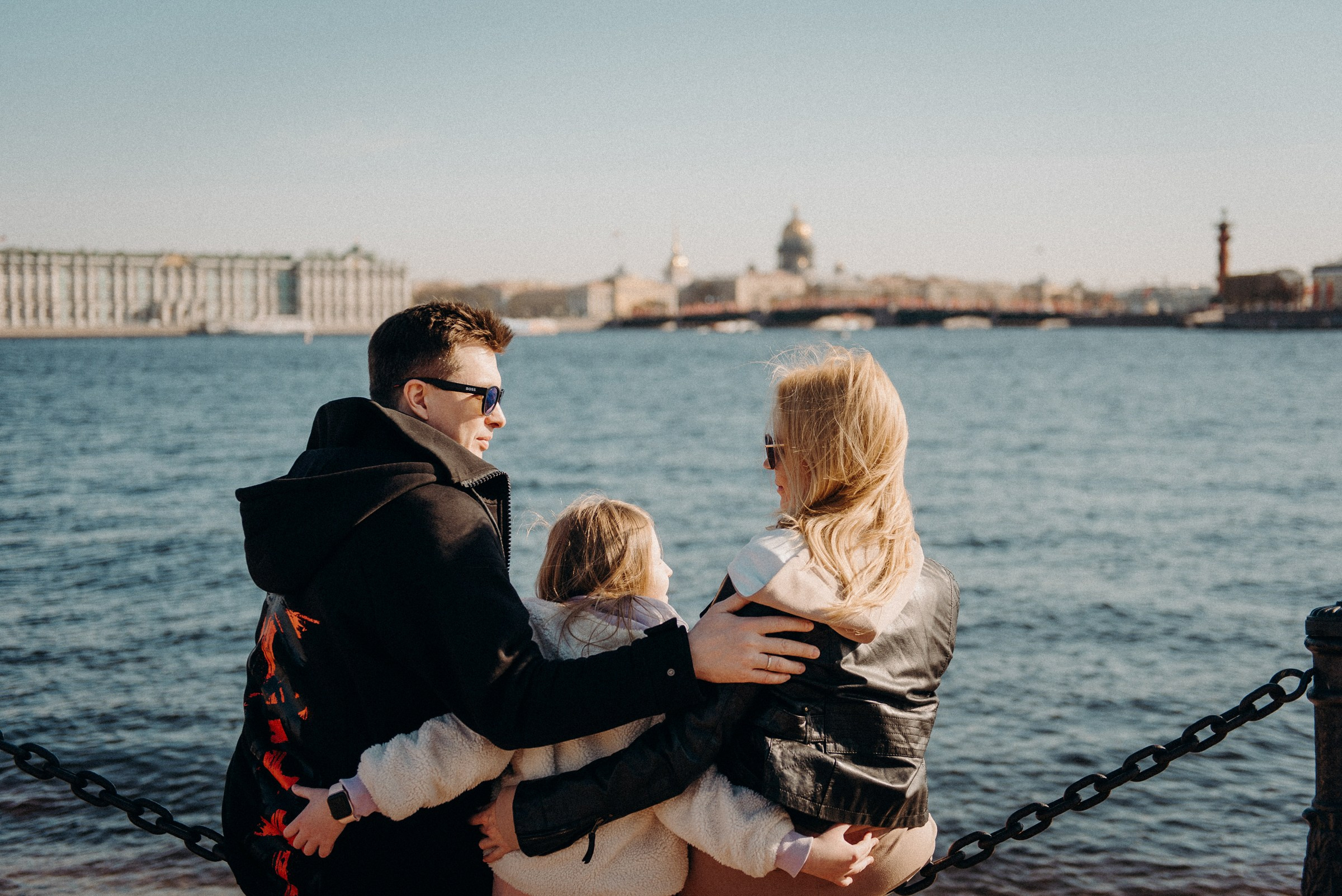 семейная фотосессия у Петропавловской крепости