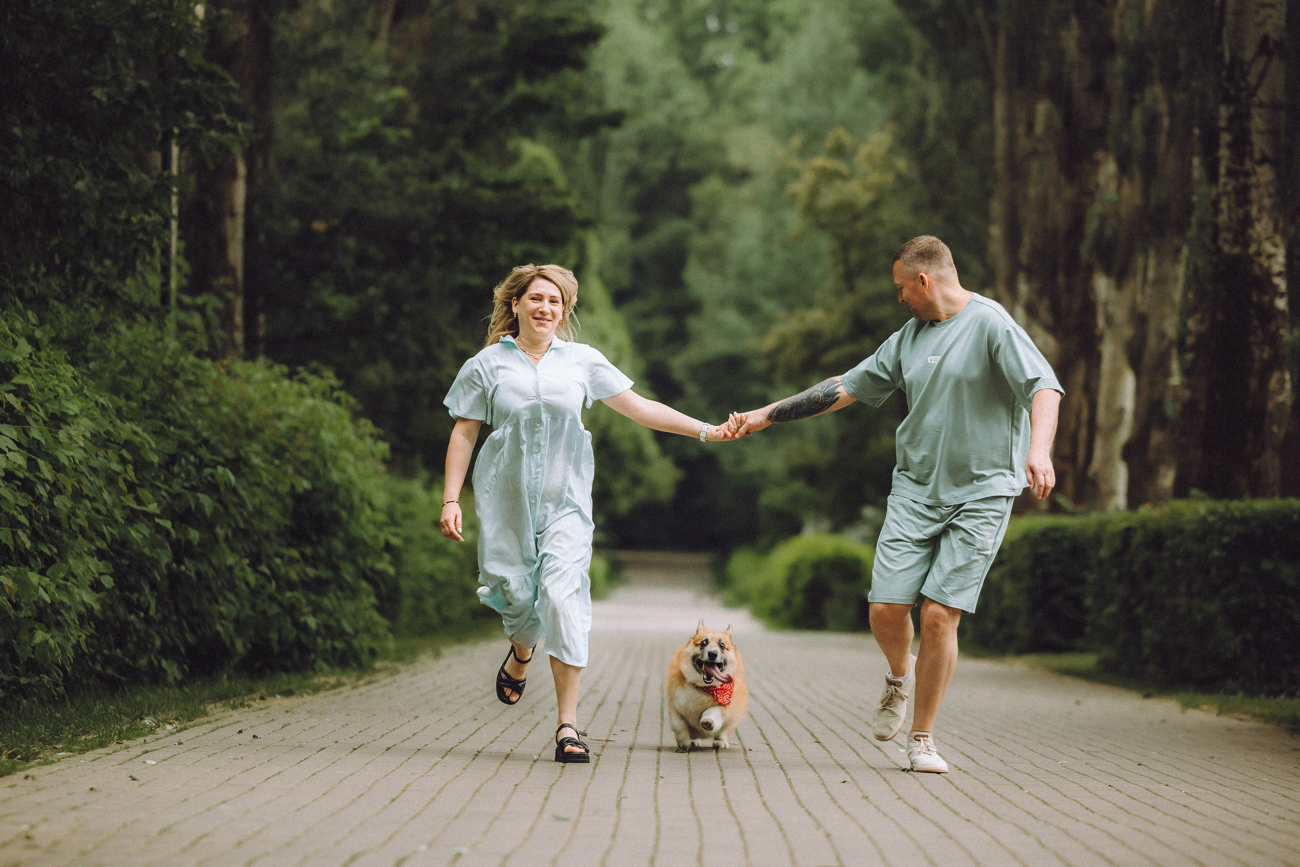 Ира, Леша и Харли