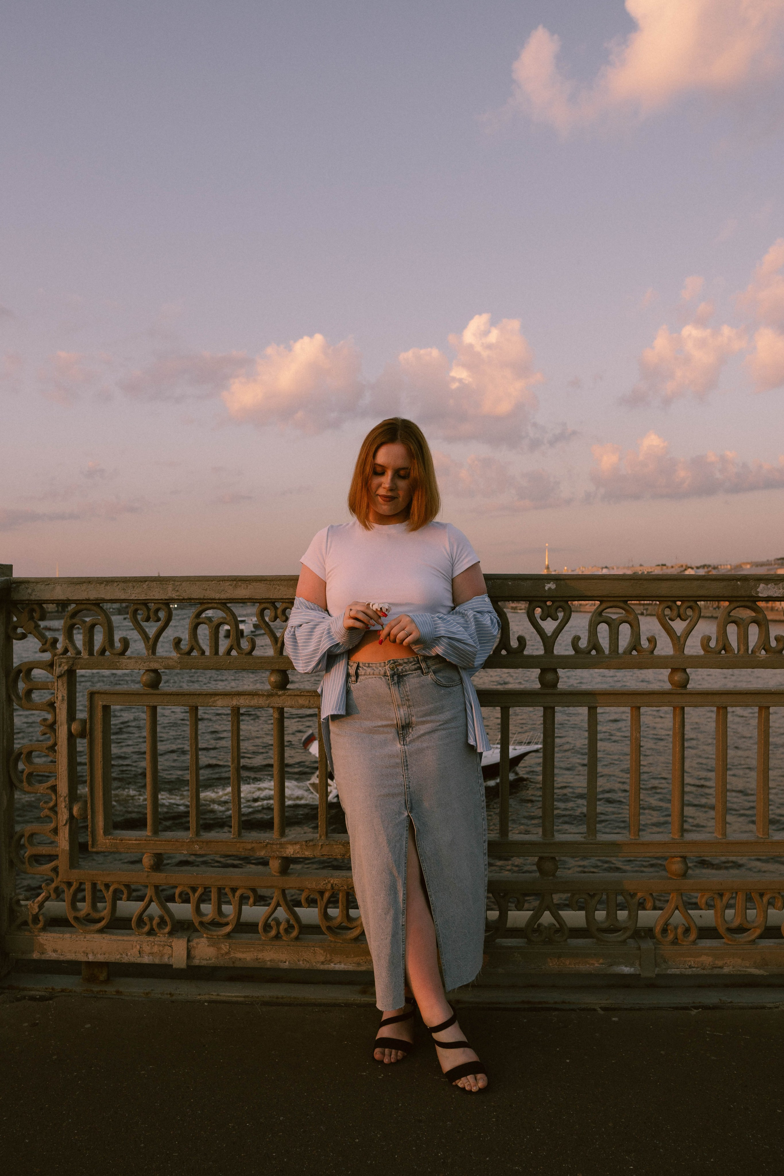 Виктория, ромашки и летний закат. Фотограф в Санкт-Петербурге Головина Анастасия