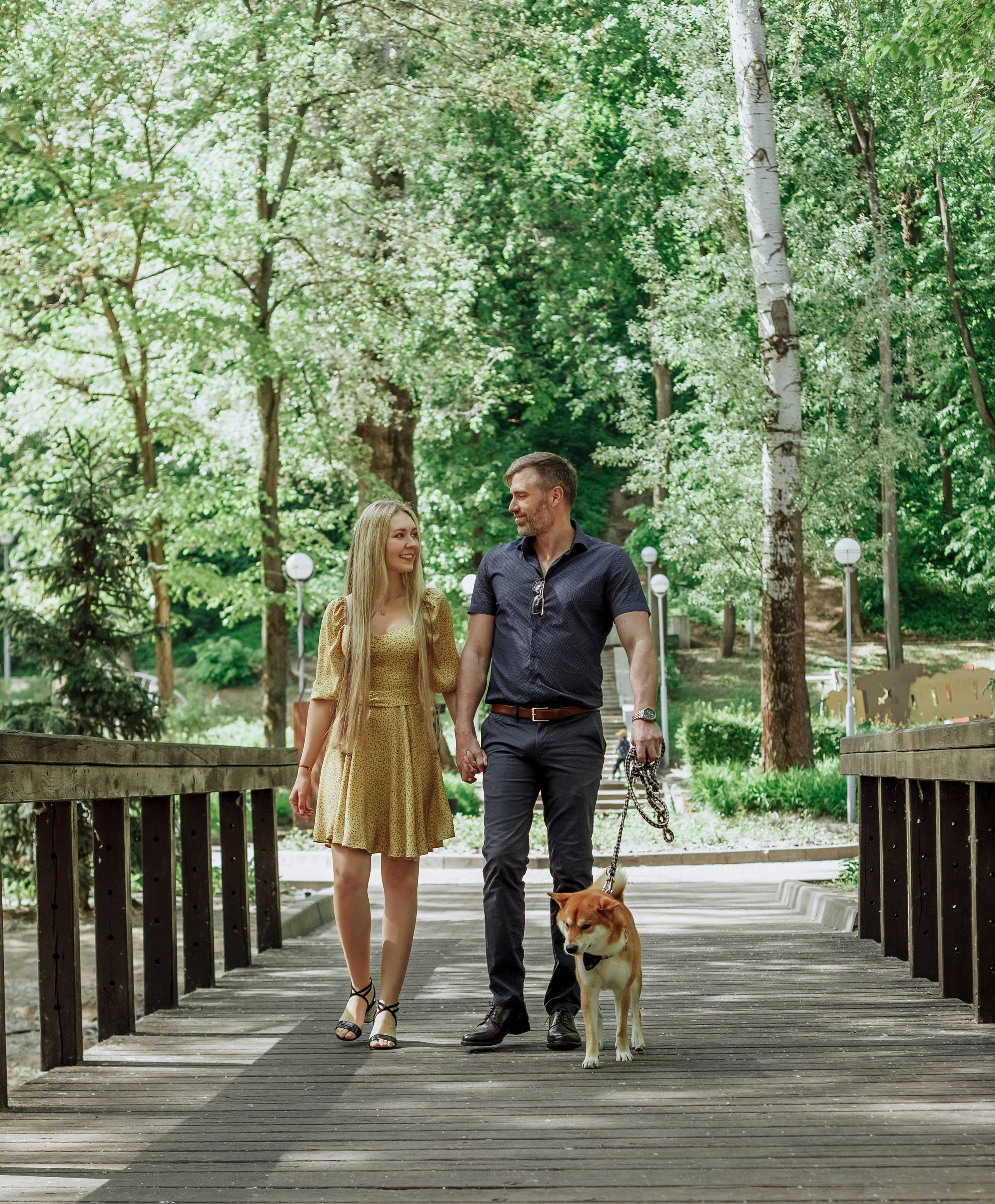 Прогулка Аня, Винсент, Лео. Свадебный, репортажный фотограф Ирина Шкурина