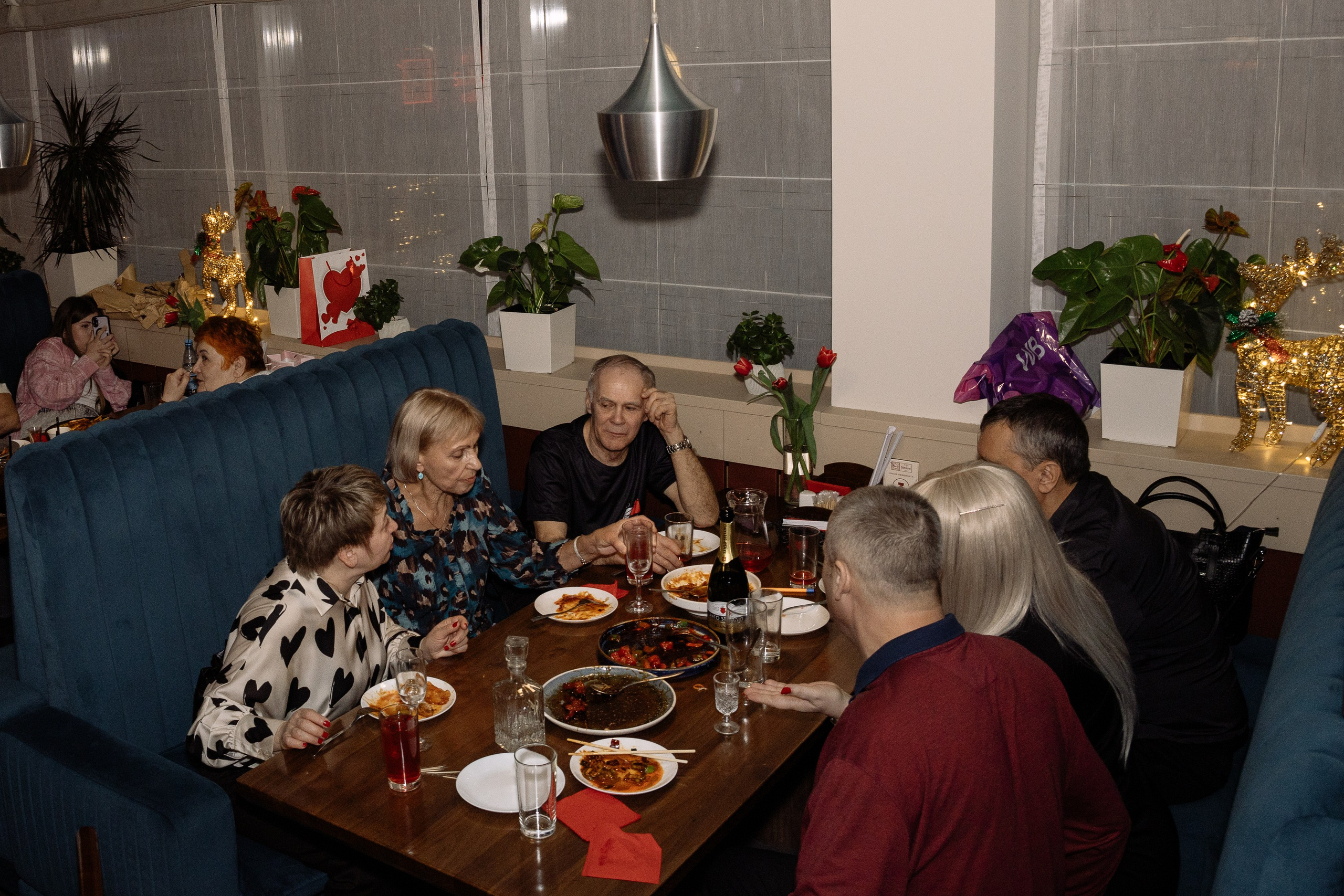 Вечеринка в кафе Sinlun. Фотограф Юлия Мальцева