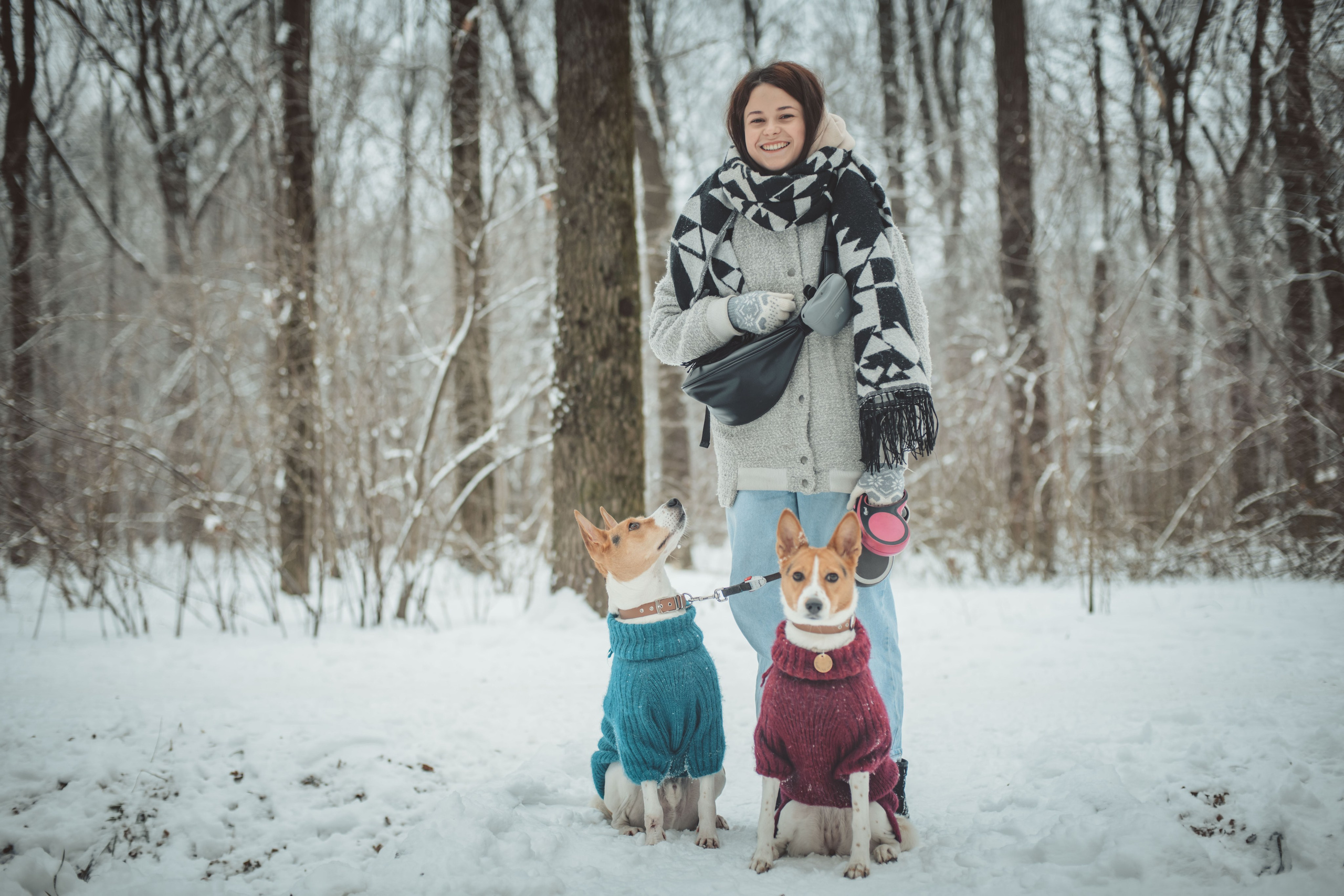 Анастасия, Лакки и Поночка. Воронцовский парк. Фотограф-анималист, Brand-фотограф в Москве Евгения Кононенко