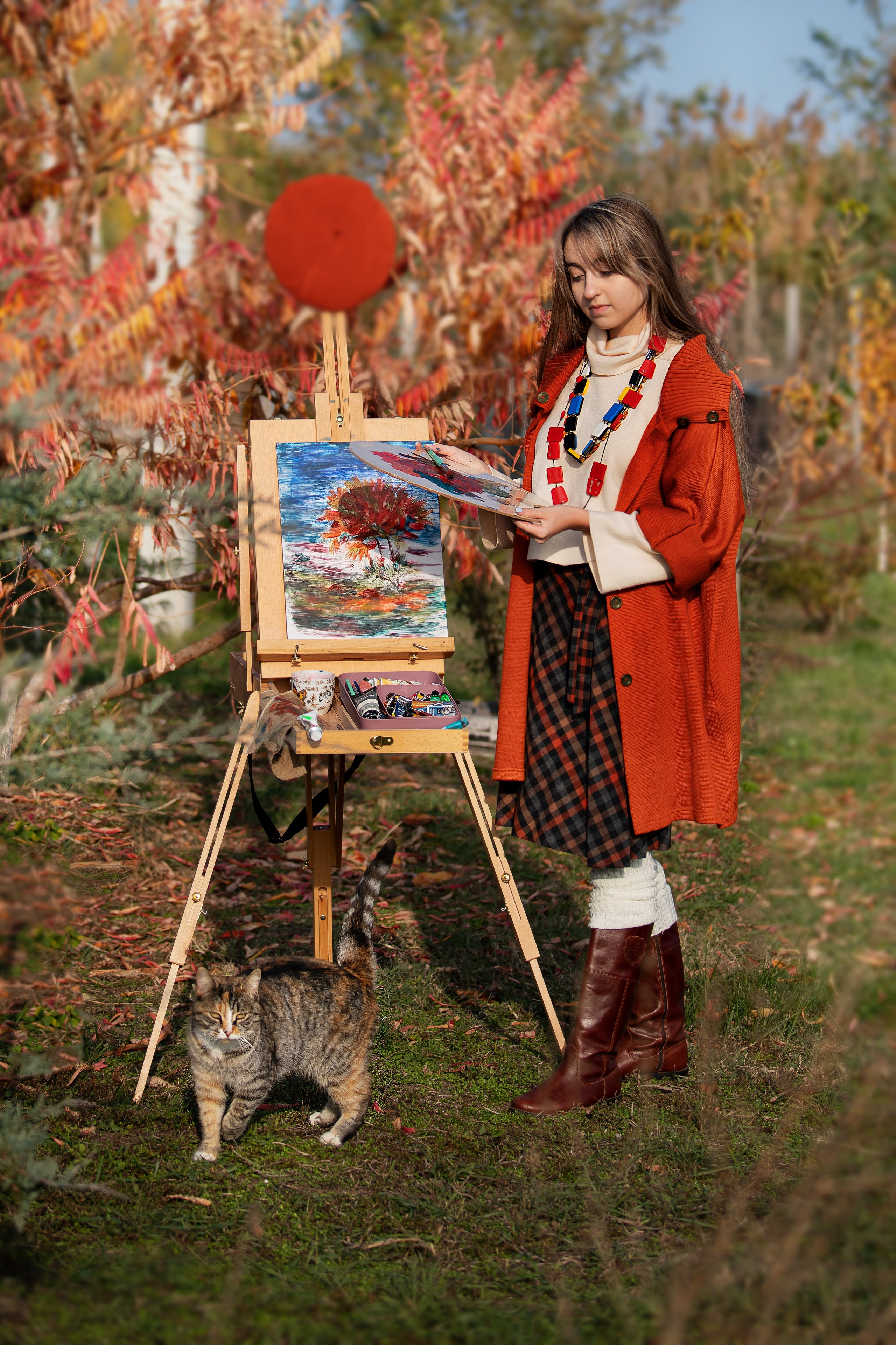 Ты рисуешь, а я рисую тебя и оба мы художники. Главная