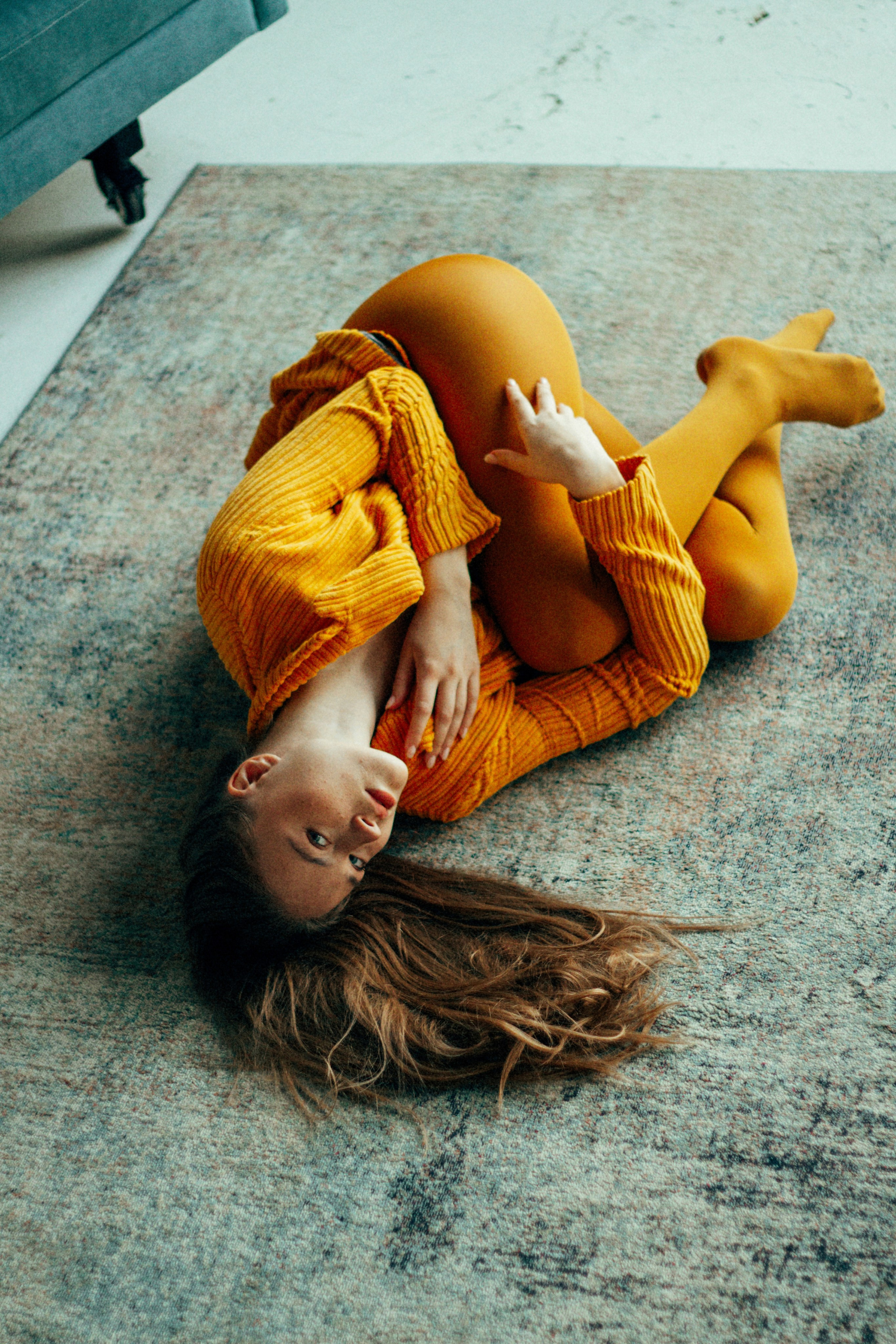 В студии. Интерьерный фотограф в Москве Дарья