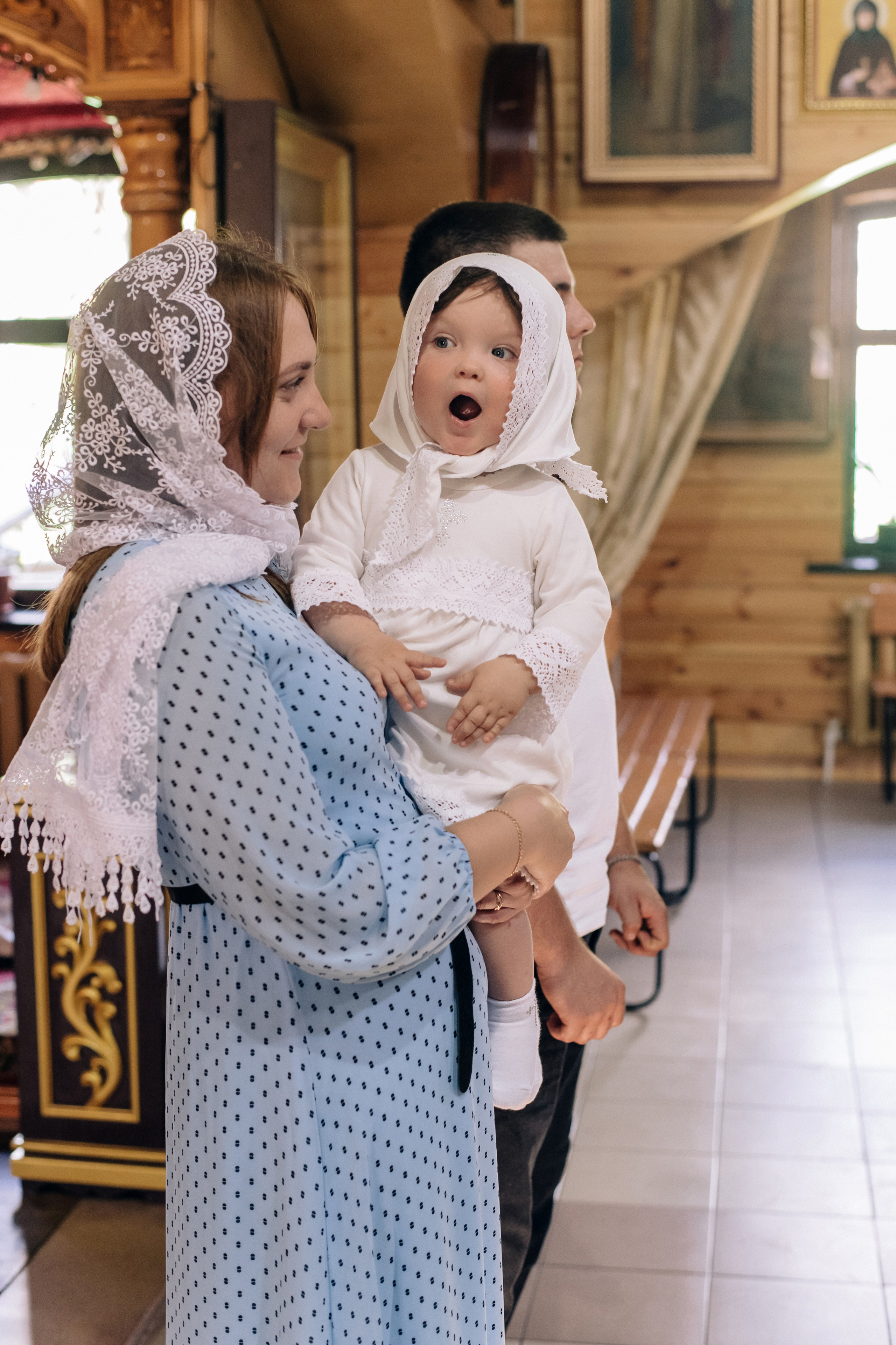 Таинство крещения Евы. Фотограф — МАРИЯ МЕДВЕДЕВА