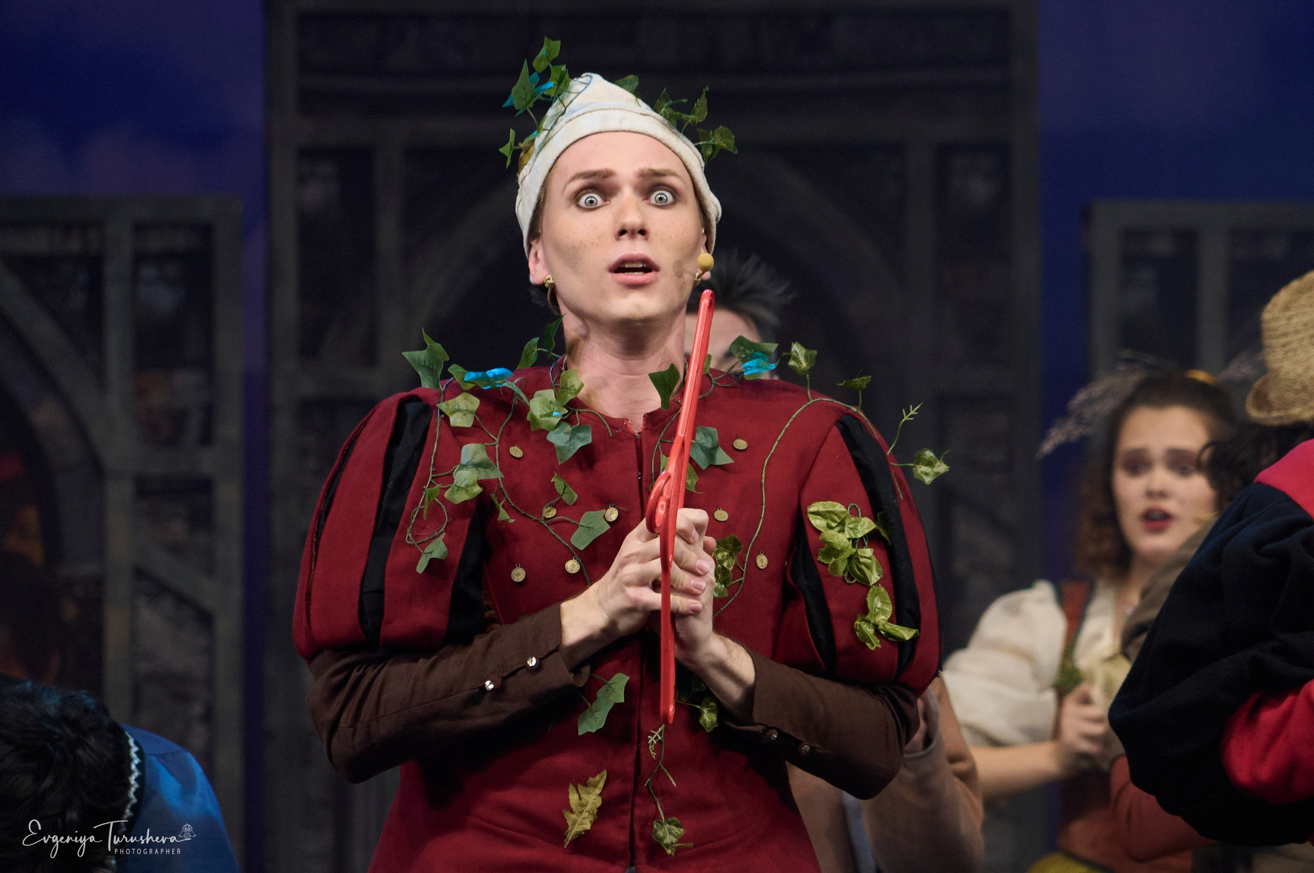 Дипломный спектакль «Пропуск в рай». Фотограф Евгения Турушева