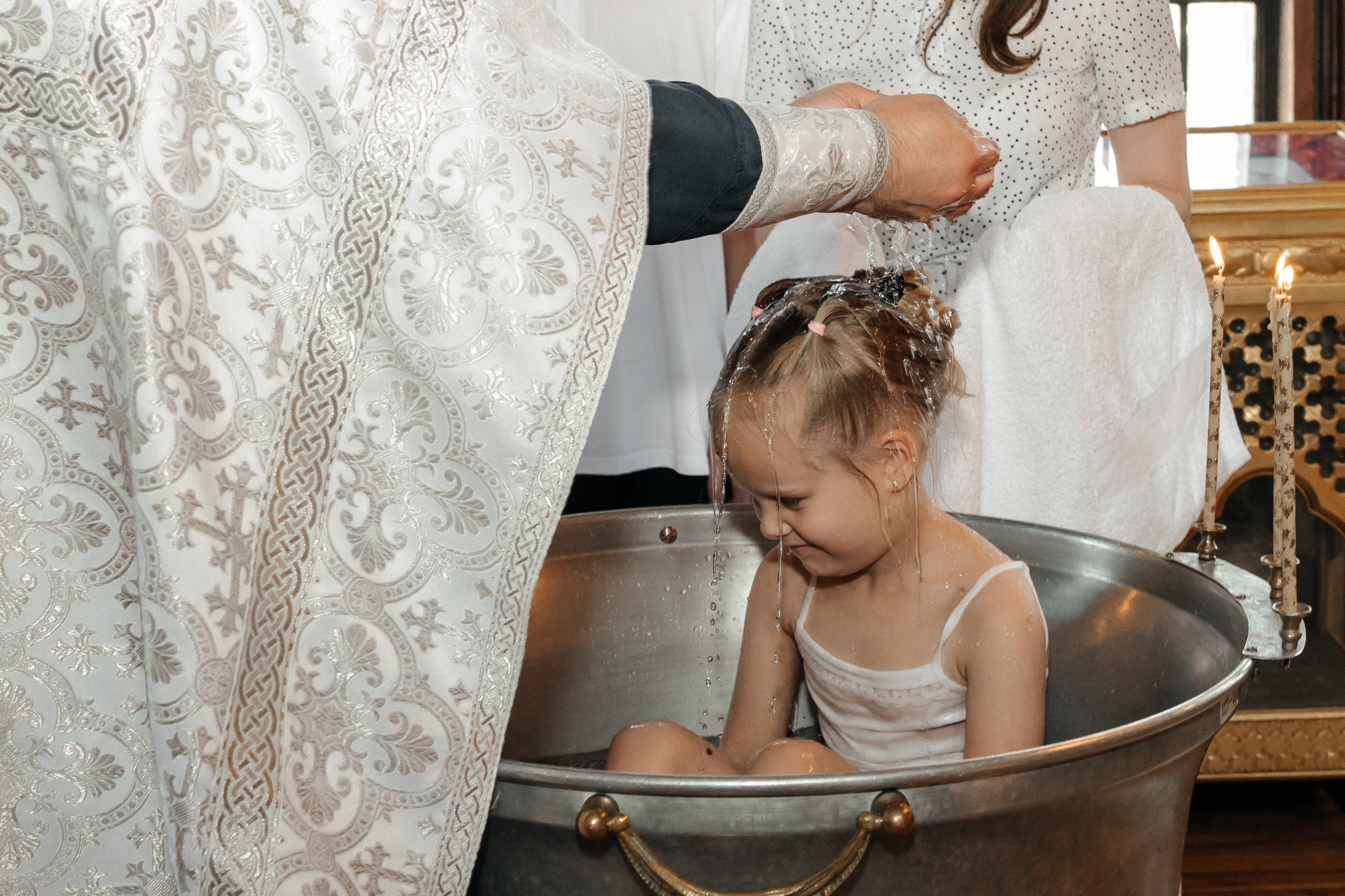 Крещение София и Сережа. Фотограф Краснодар