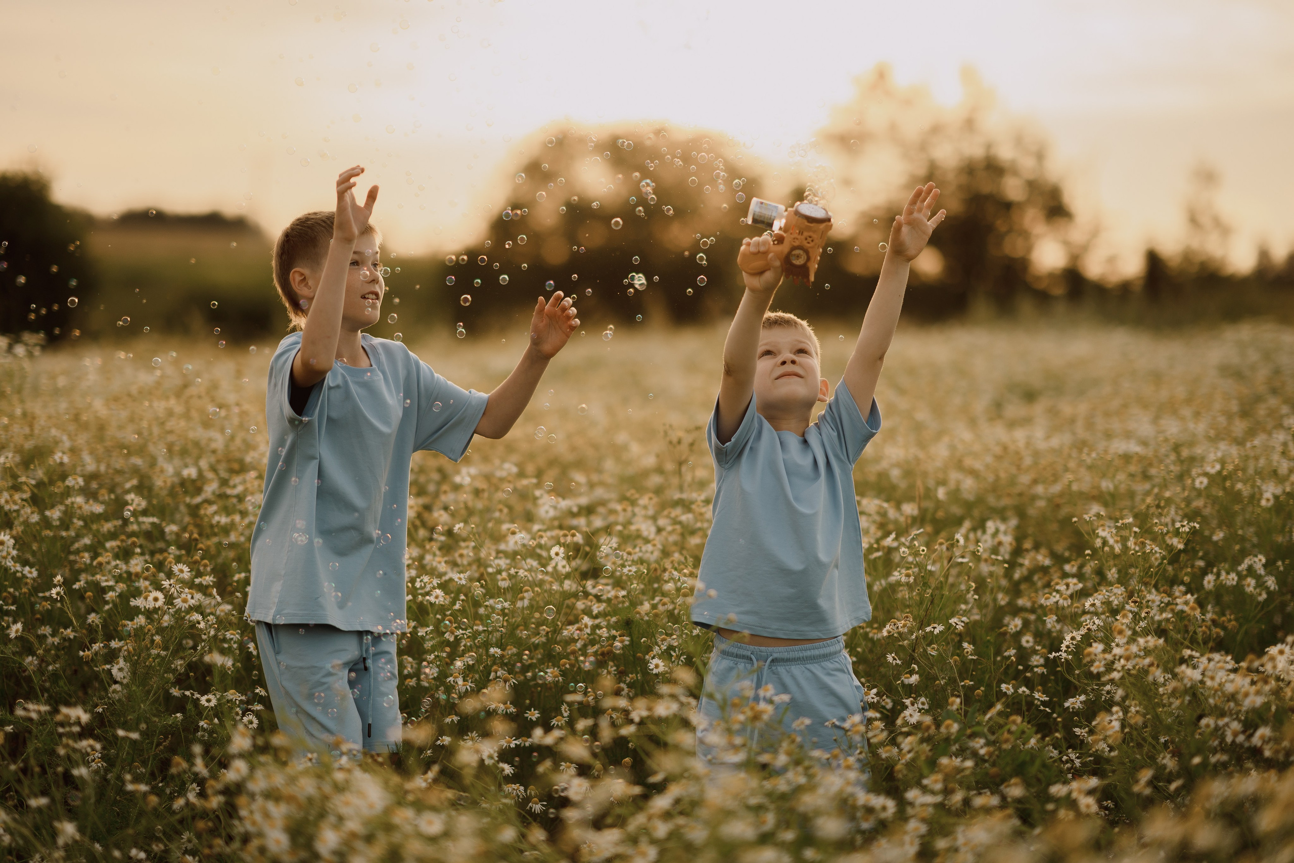 Ромашковое поле. Радонеж. Семейный и детский фотограф в Сергиев Посаде, Хотьково Якимчук Любовь
