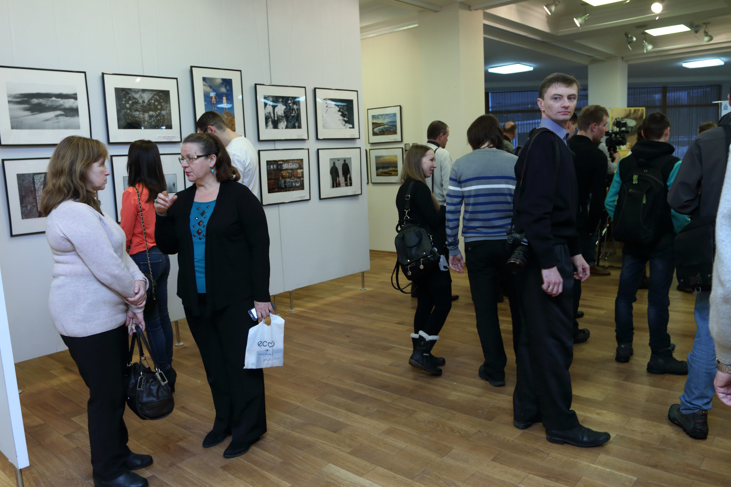 03.02.2015 Открытие фотовыставки Самарский взгляд 2014. Фотообъединение Самарского областного отделения Союза журналистов России