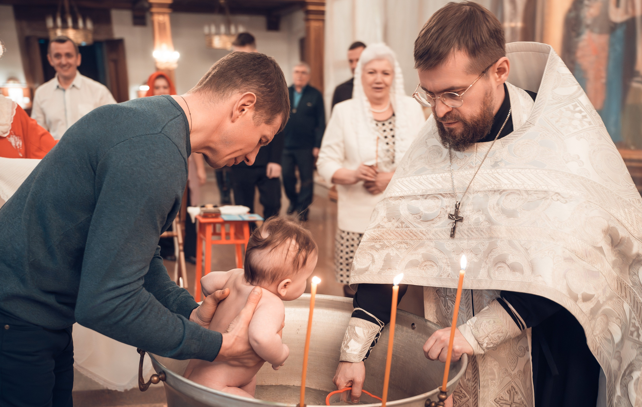 Таинство Крещения Сергея