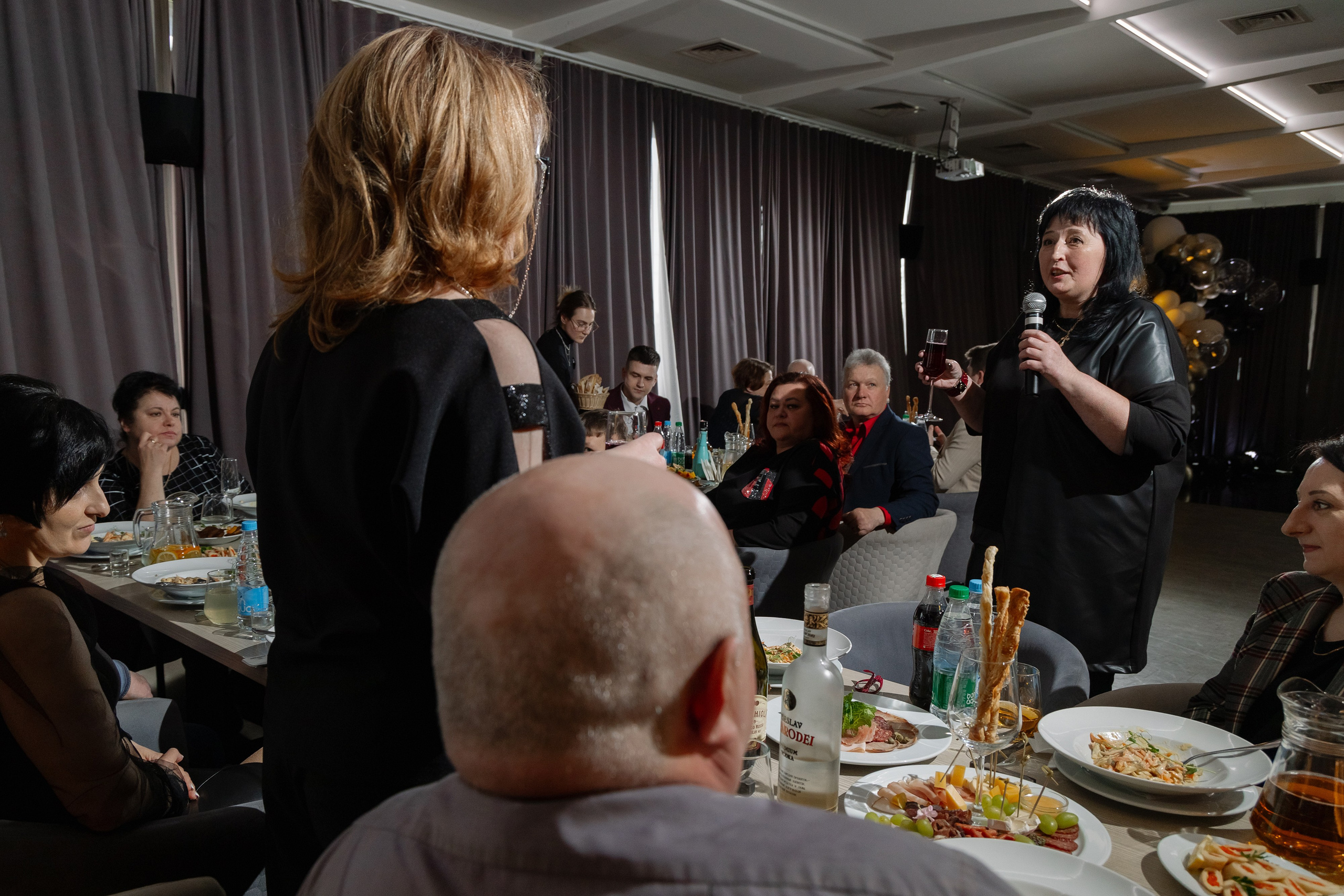 Фотосъемка юбилея в кафе BALDENINI в Минске. Свадебный фотограф в Минске/Беларуси Сергей Спиридонов