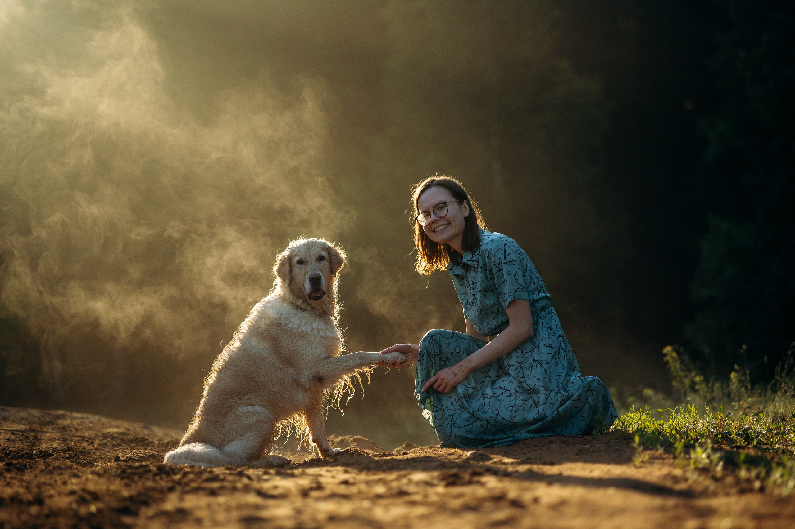 Юля и Руби. Фотограф — Анималист | Санкт-Петербург