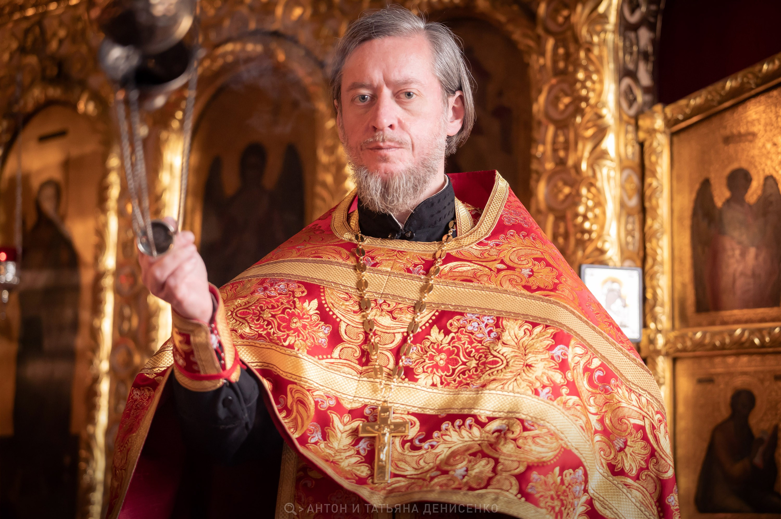 Храм Преображения Господня в Богородском. Антипасха. Антон и Татьяна Денисенко — В храме