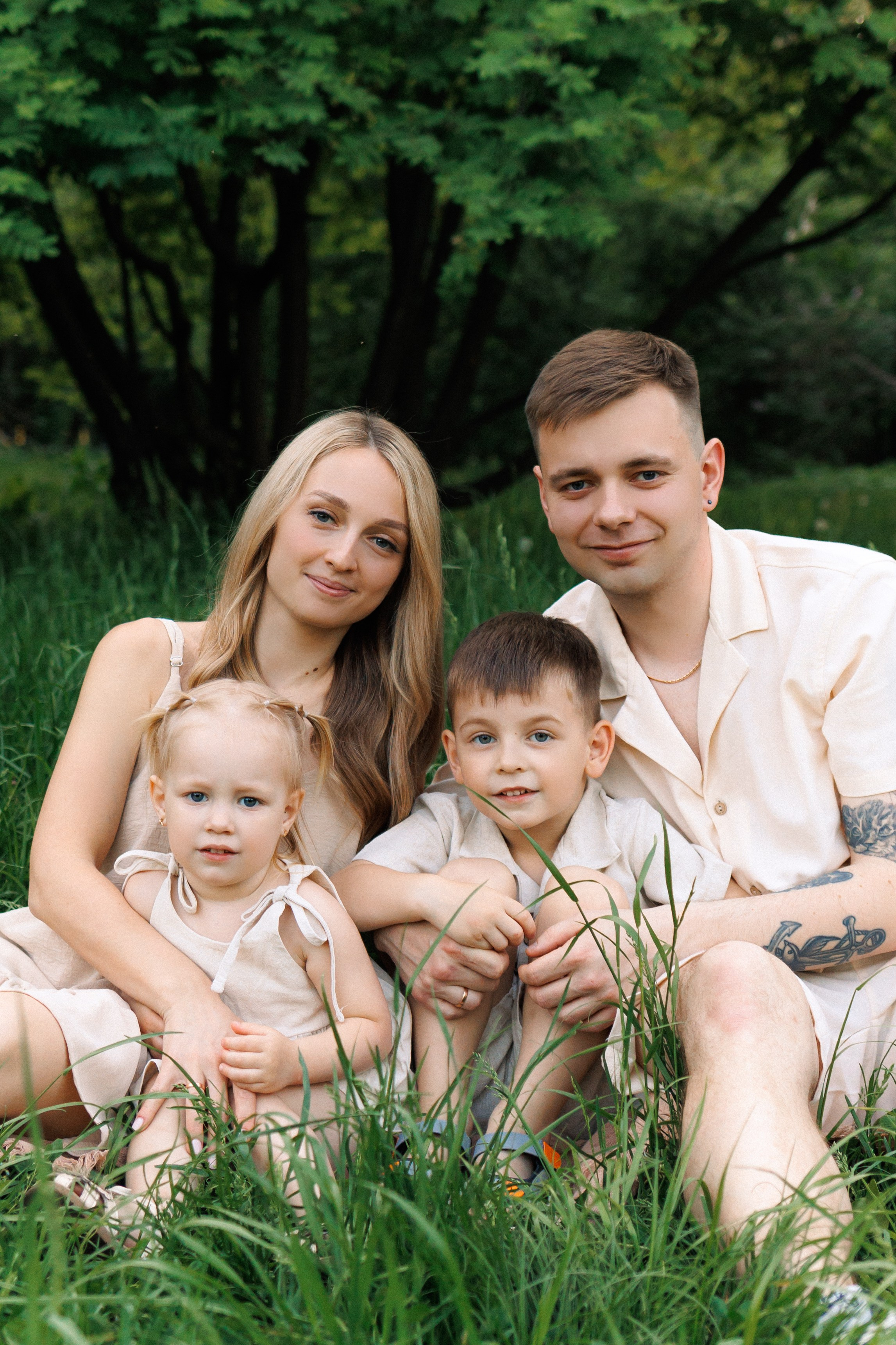 Семья Тарасовых. Семейный и детский фотограф в Нижнем Новгороде Буслаева Мария