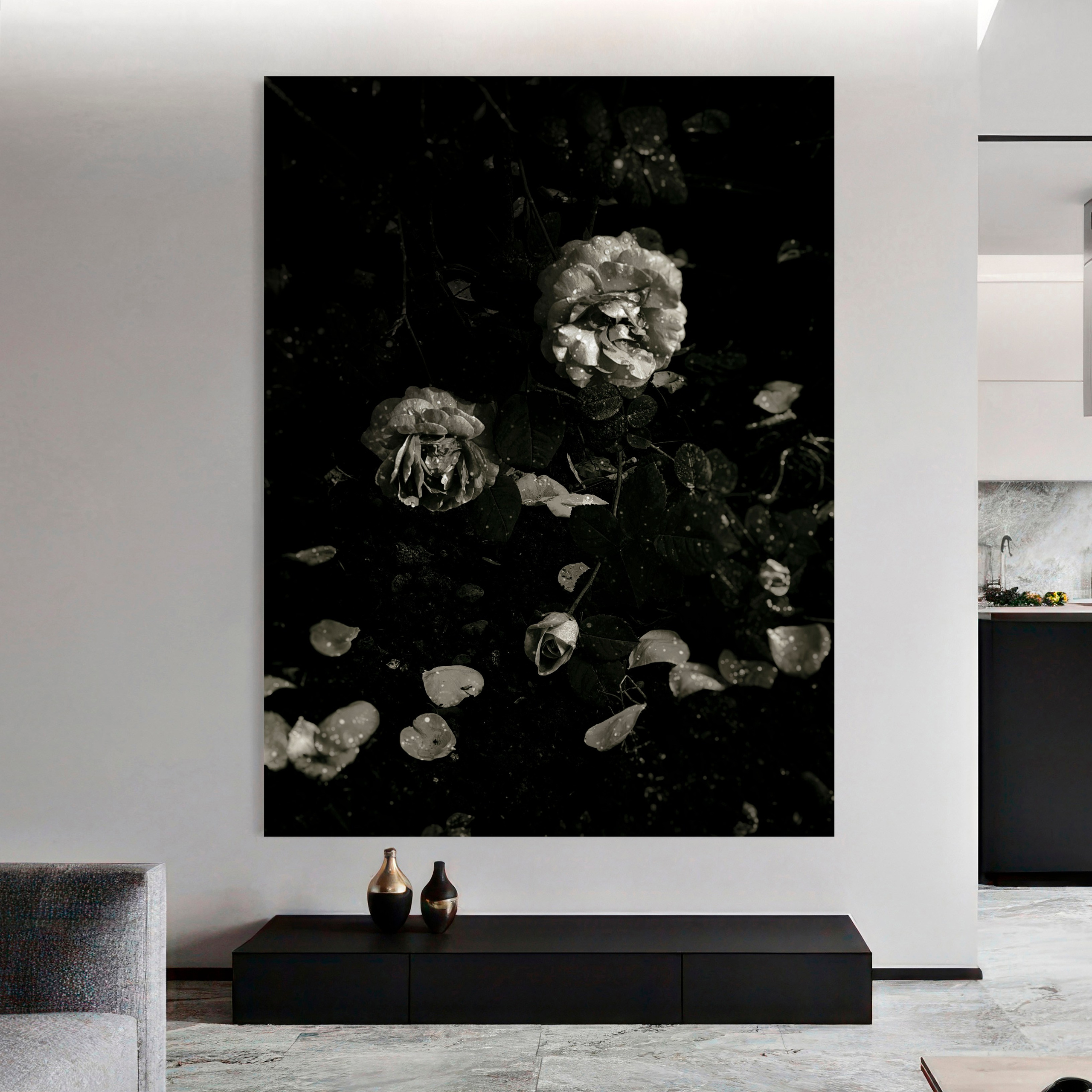 Flowers. Visual artist