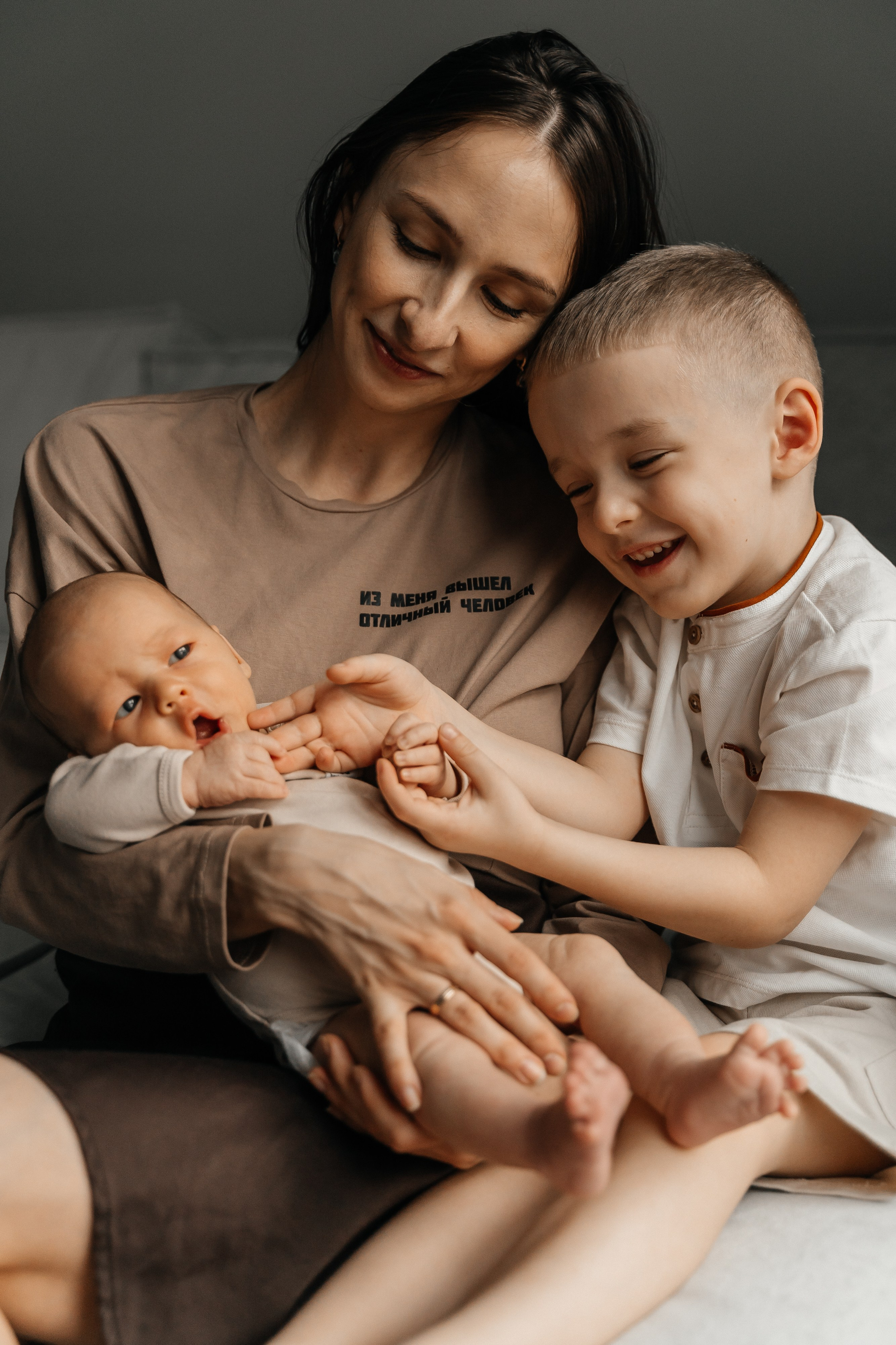 Вова, Маша, Юра и Стеёпа. Волик Мария