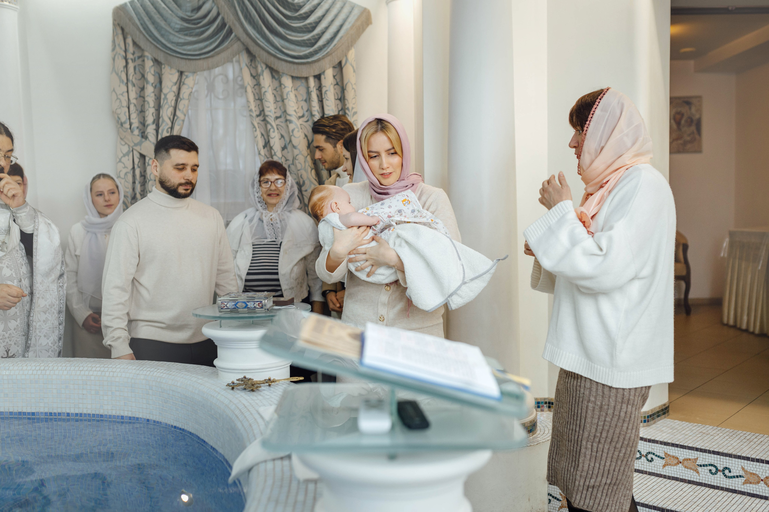 Крещение Эмилии, храм Святой Троицы, ноябрь 25