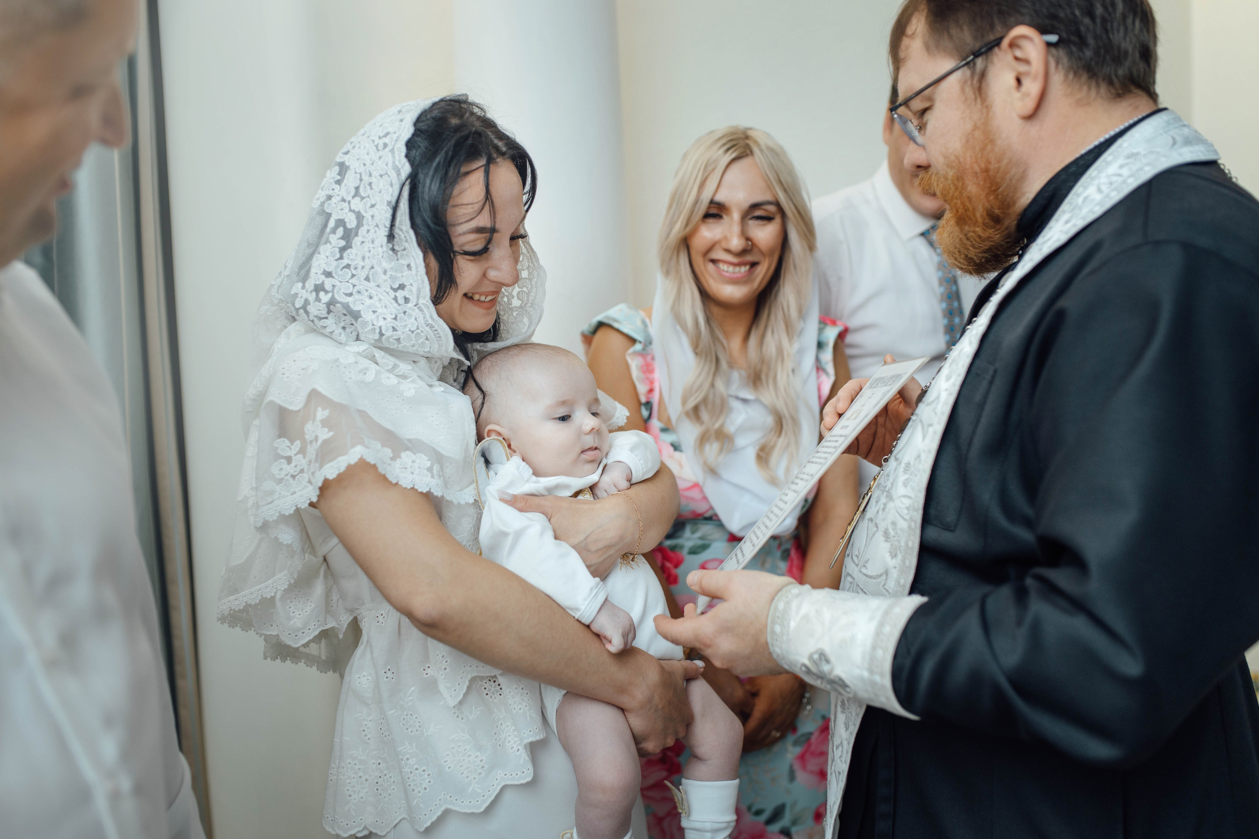 Крещение Михаила, храм Святой Троицы, июнь 2025