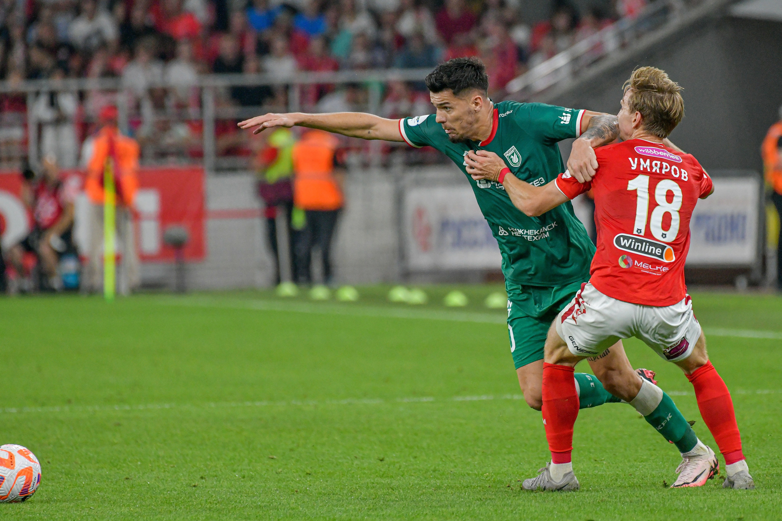 ФК «Спартак-Москва» — ФК «Рубин» 》1:0《 Чемпионат России по футболу. Российская Премьер-Лига. 7 тур. 31.08.2024 «Лукойл Арена» г. Москва. Свой взгляд через объектив