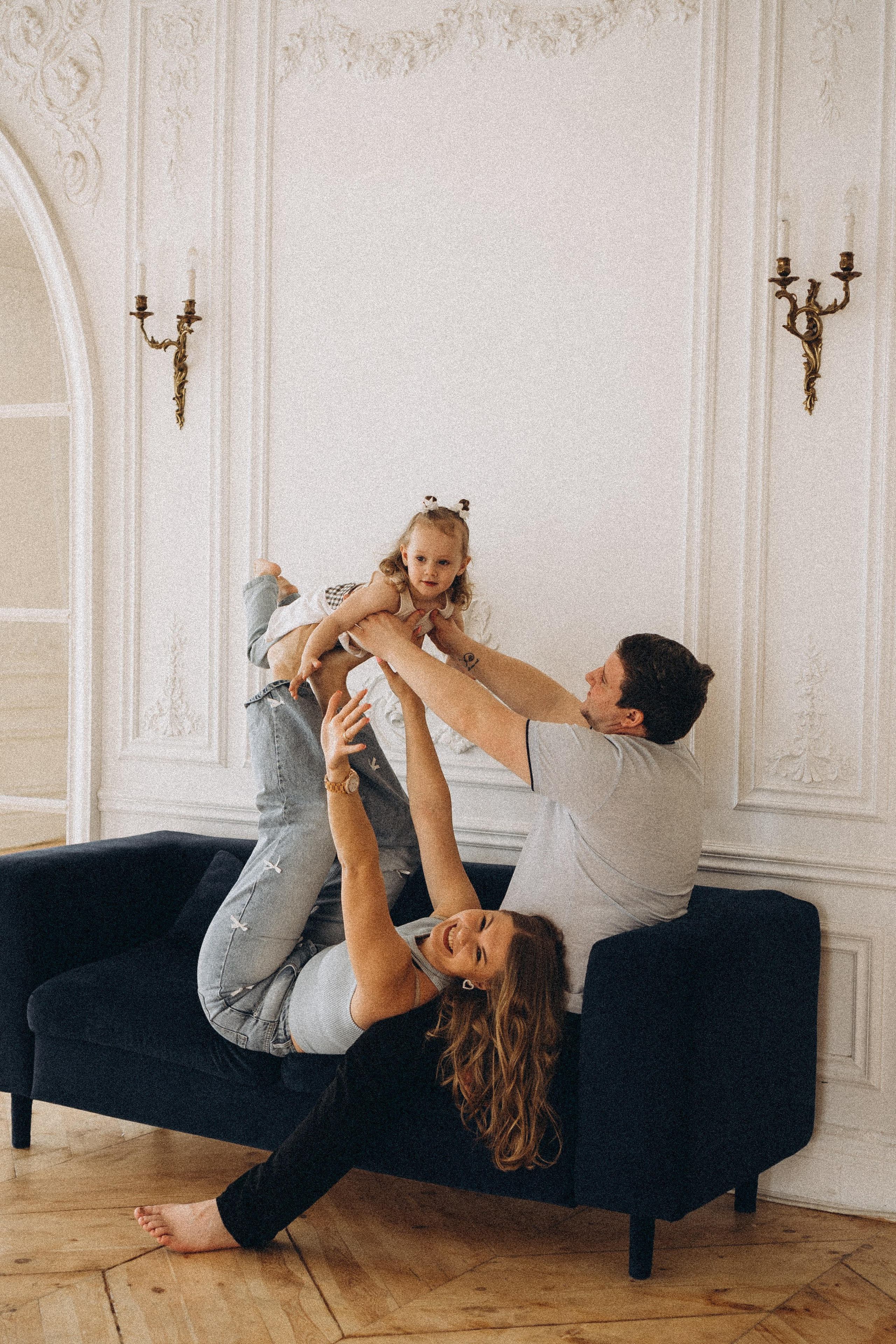 Семейная история в студии. Профессиональный фотограф, Санкт-Петербург — Виктория Богомолова