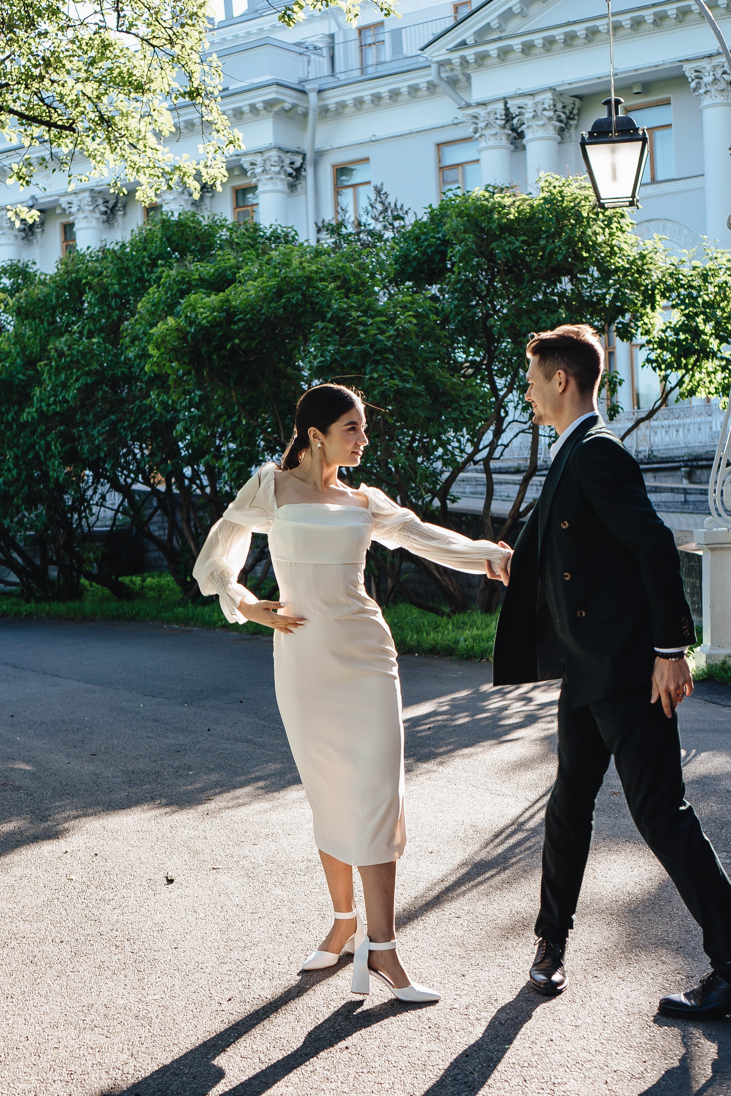 СВАДЕБНАЯ СЬЕМКА НА РАССВЕТЕ НА ЕЛАГИНОМ ОСТОРОВЕ. Профессиональный фотограф, Санкт-Петербург — Виктория Богомолова