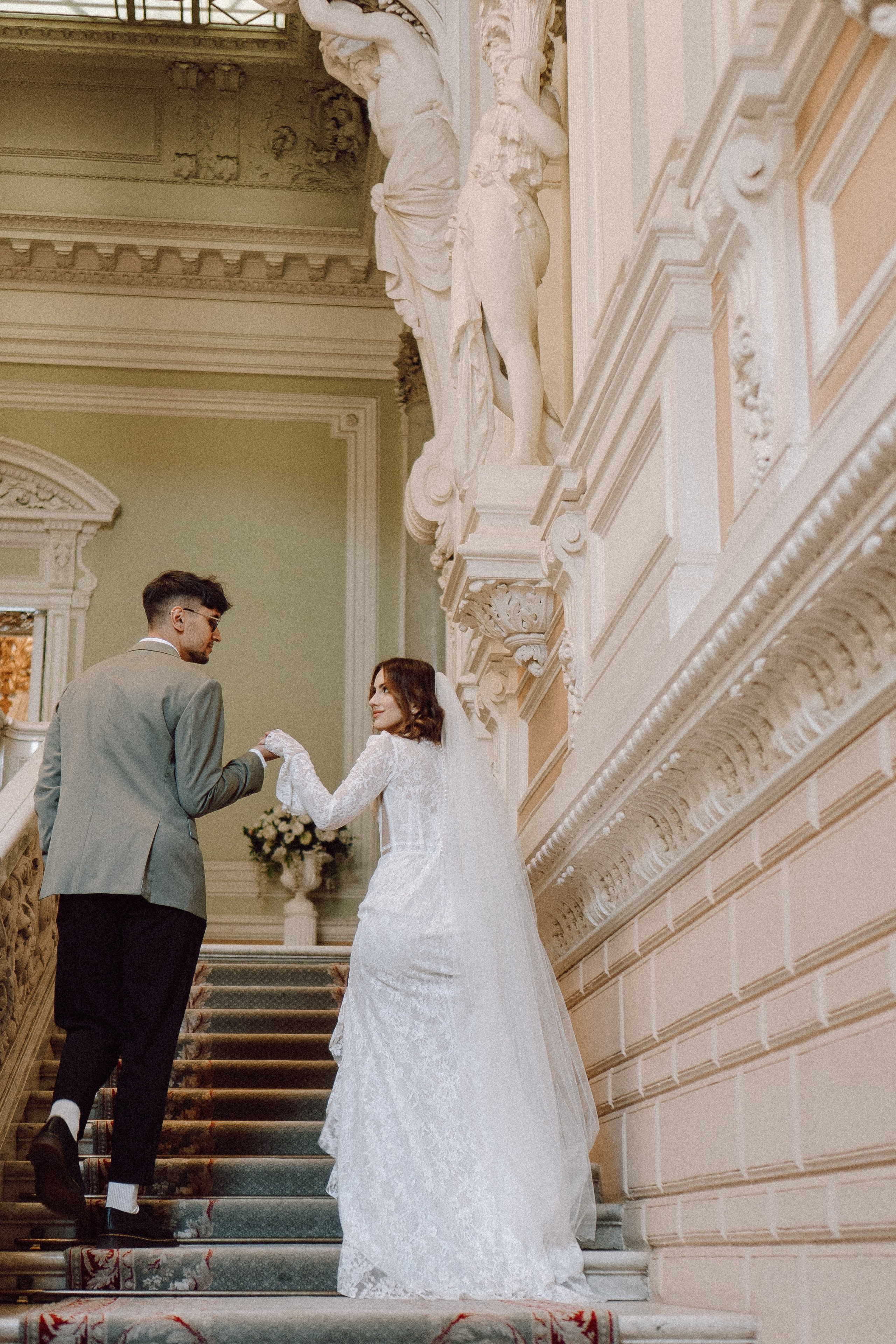 СВАДЕБНАЯ СЬЕМКА В ПЕРВОМ ДВОРЦЕ БРАКОСОЧЕТАНИЯ. Профессиональный фотограф, Санкт-Петербург — Виктория Богомолова