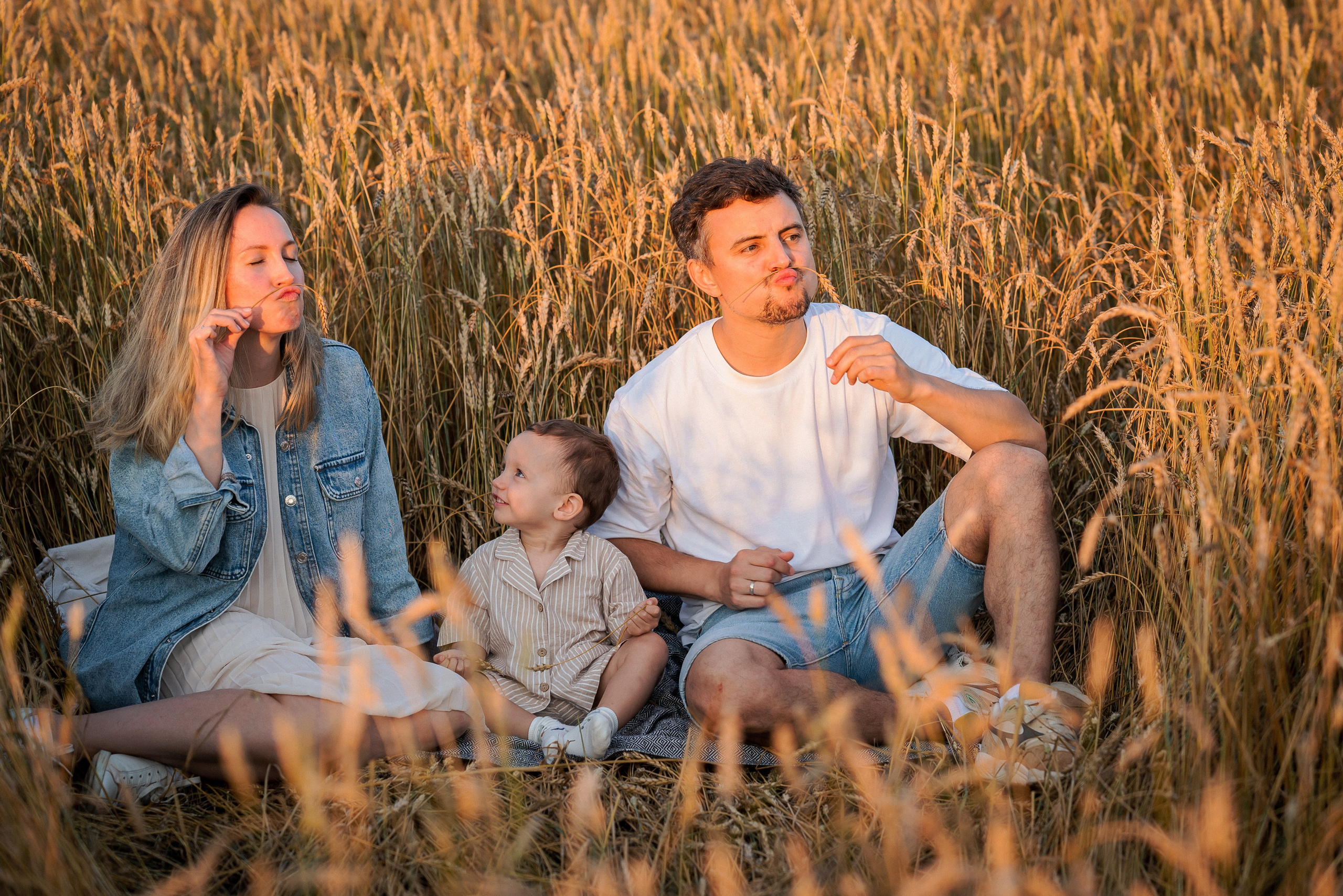 Андрей & Анна & Никита. Семейный и детский фотограф в Екатеринбурге Валерия Нагибина