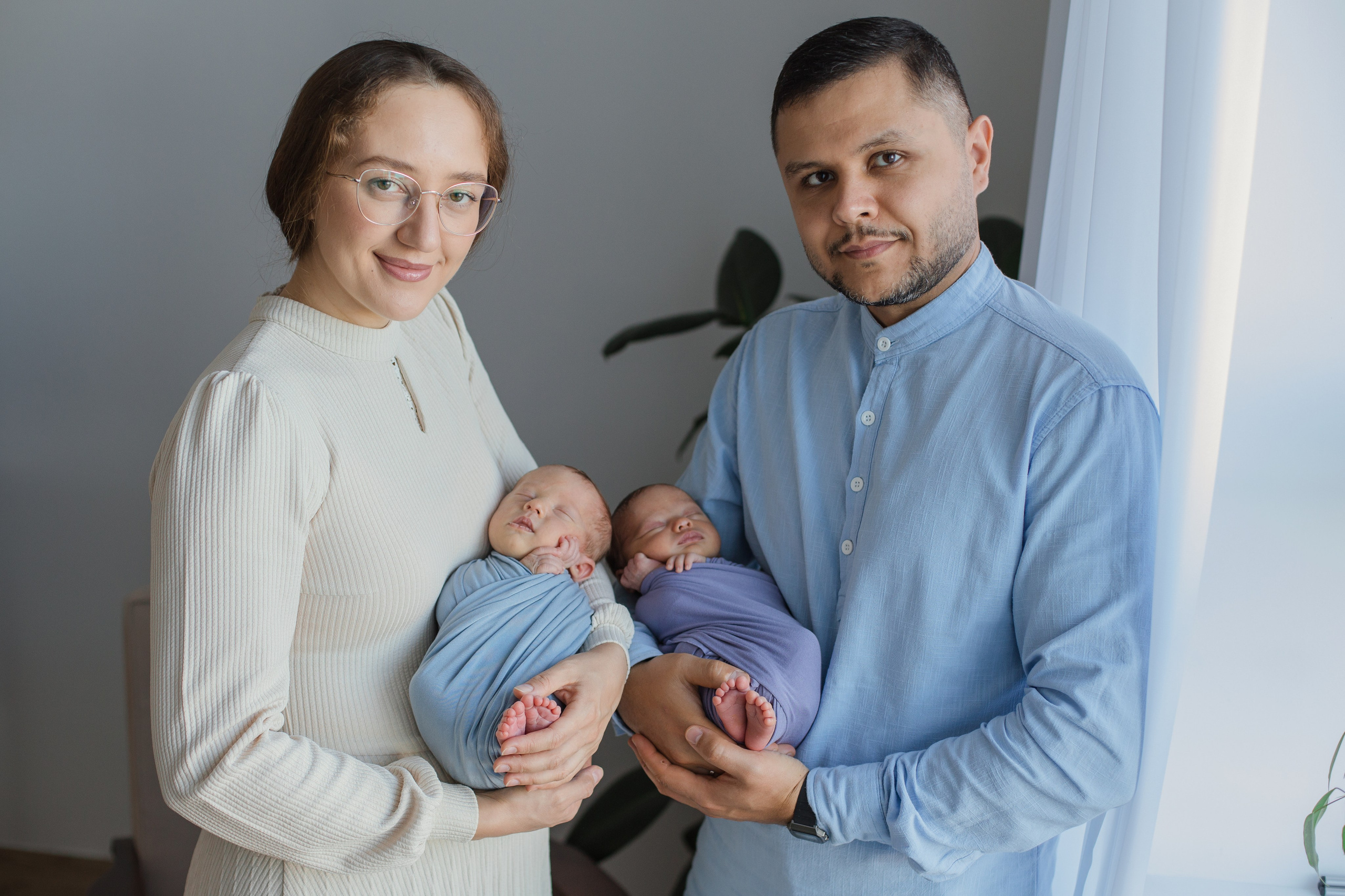 Бахтияр и Карим. Ольга Анохина фотограф новорождённых в Зеленодольске