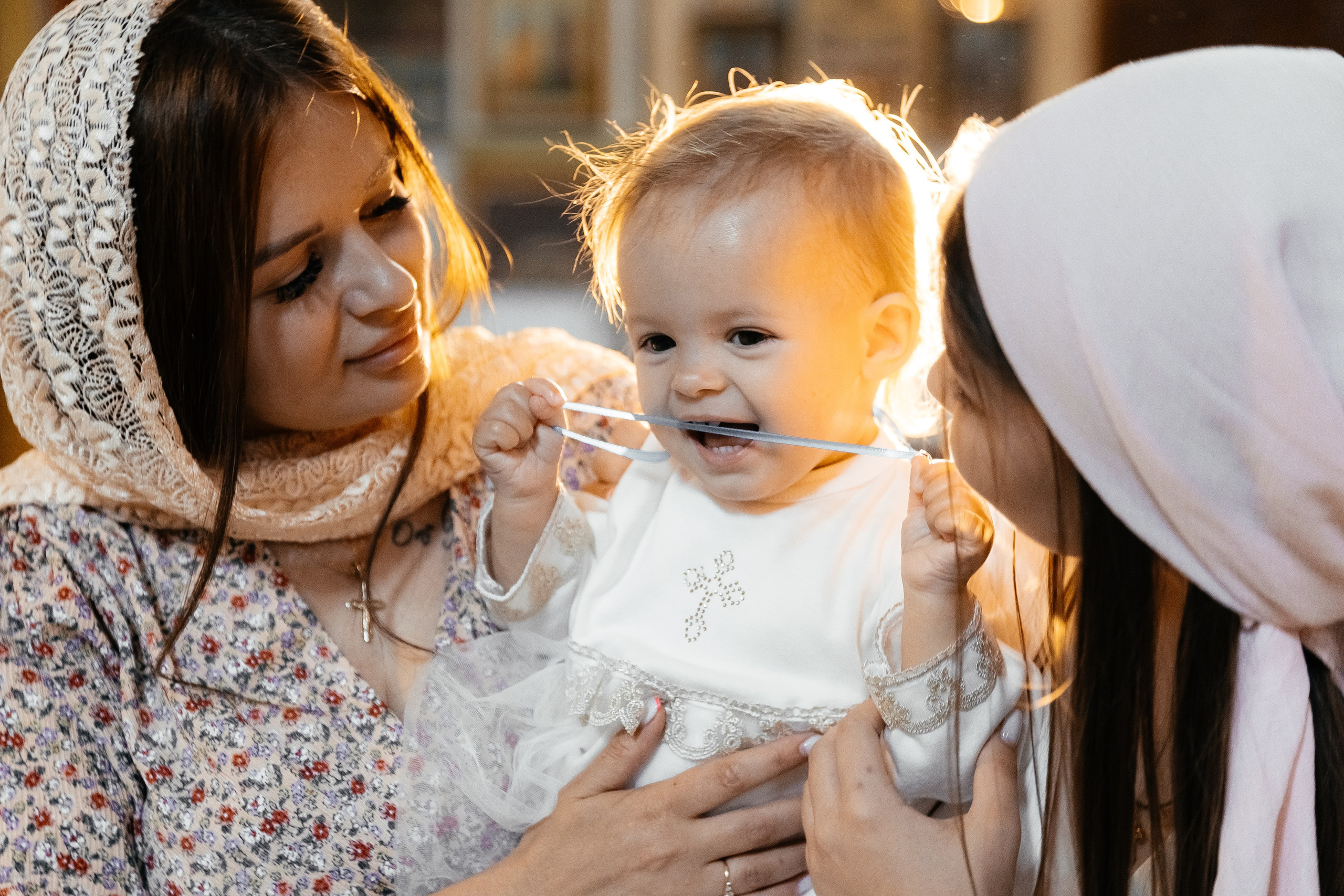 Крестины Миланы. Главная