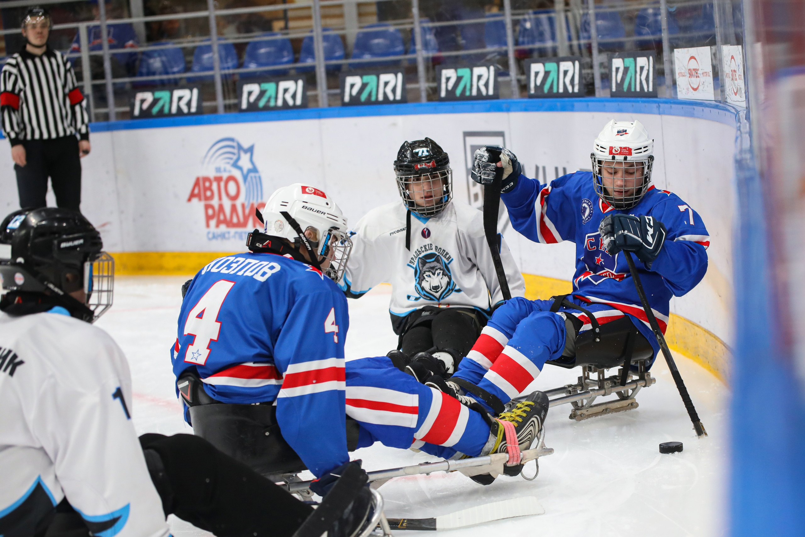 Следж-хоккей. Спортивный фотограф в Санкт-Петербурге Наталья Ксенофонтова