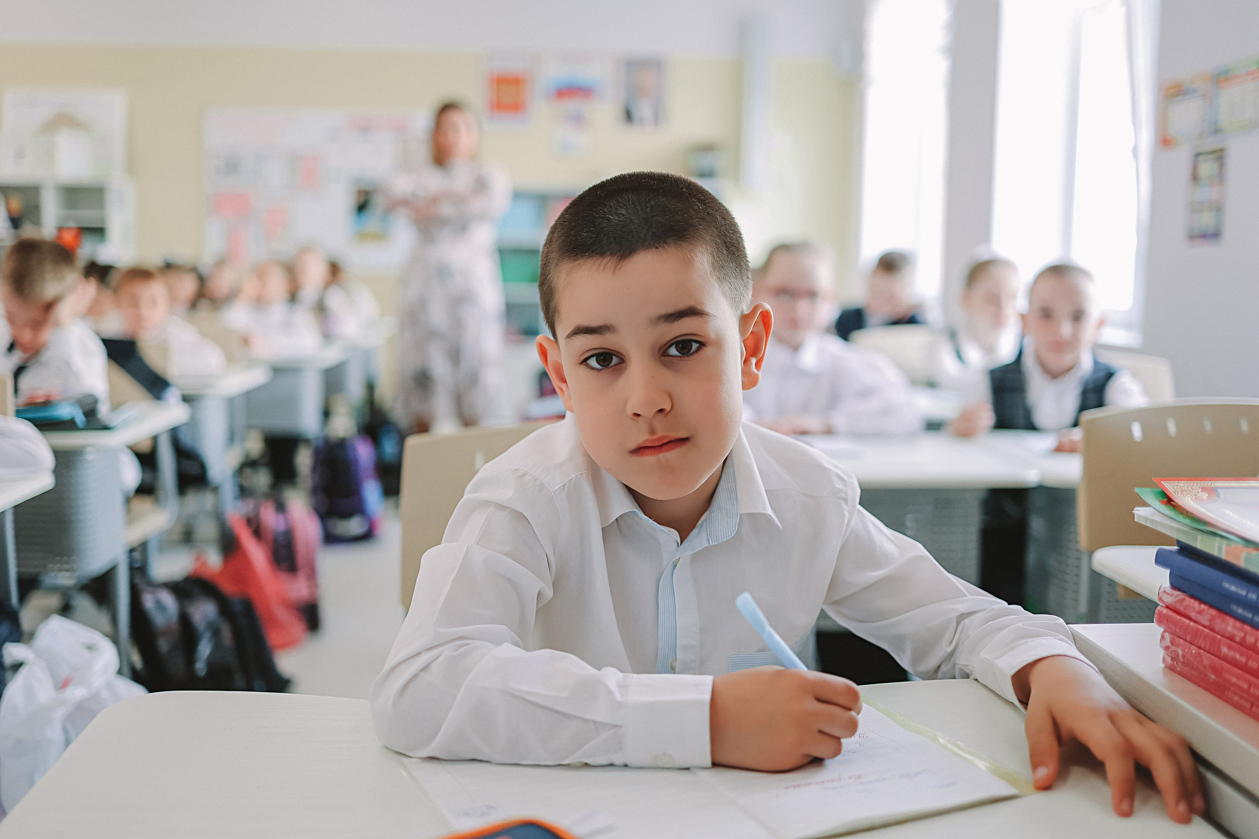 Один день в школе 1 класс. Семейный фотограф Тюмень, фотограф на роды Салмина Мария