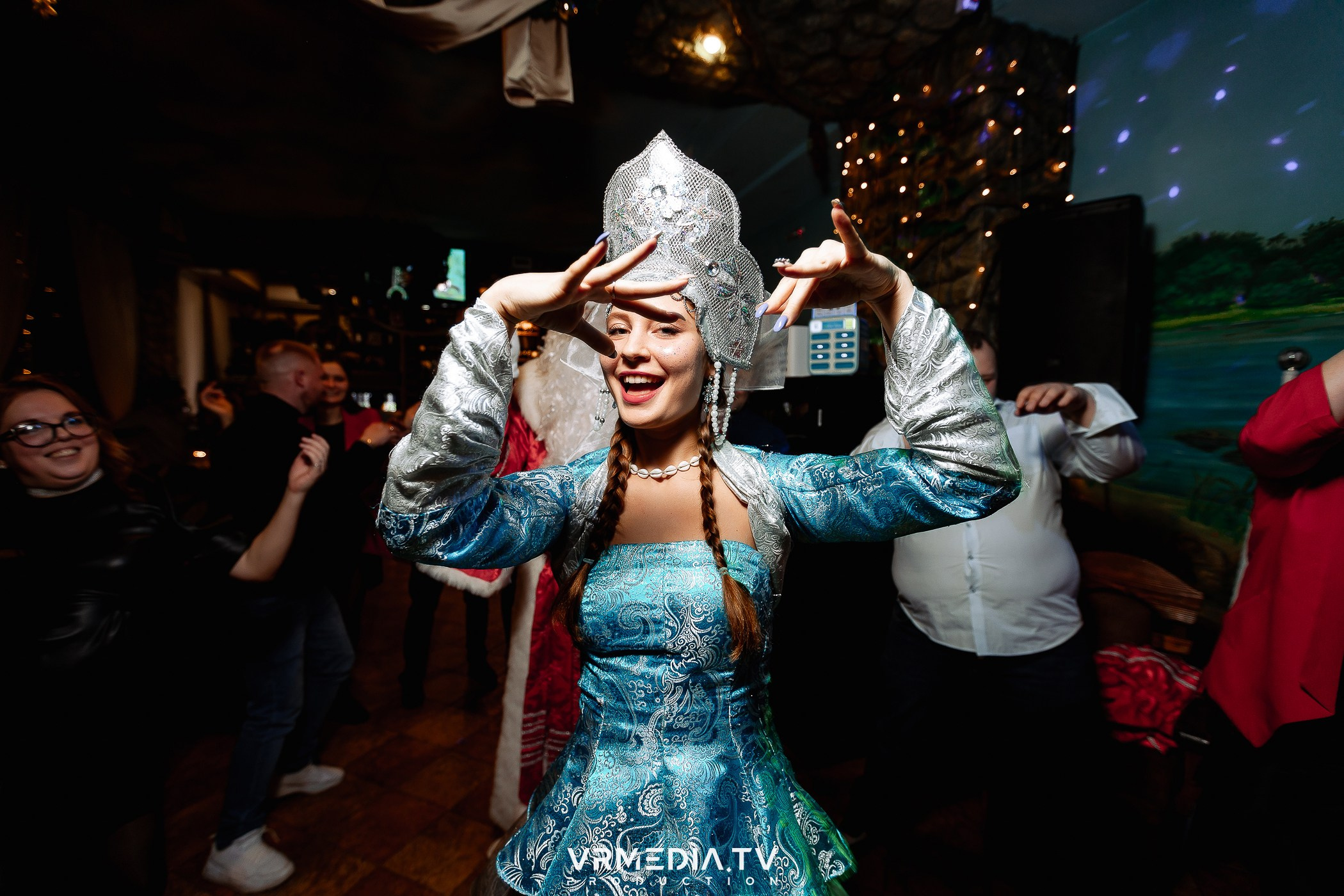 Новогодний вечер в ресторане «Лазурный Берег»