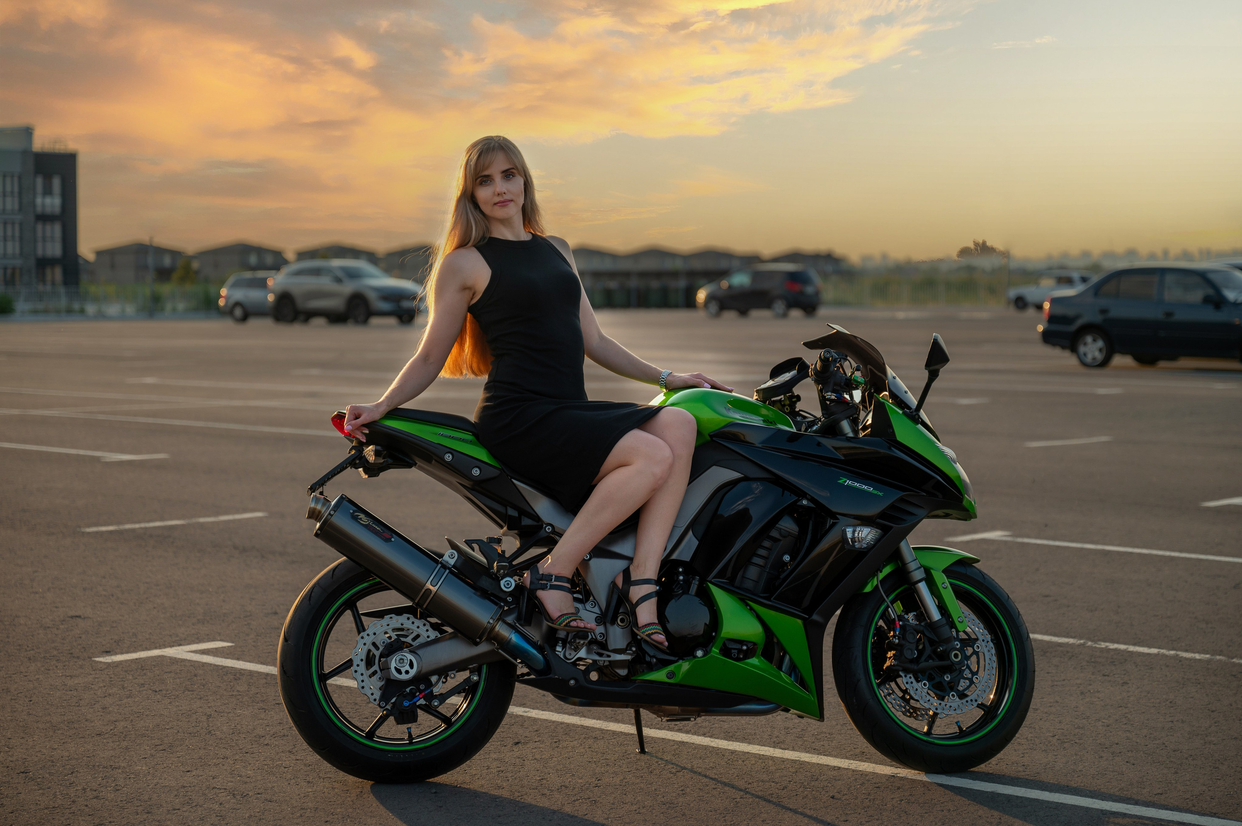 Love story на байке в Ростове-на-Дону. Школьный и семейный фотограф в Ростове-на-Дону