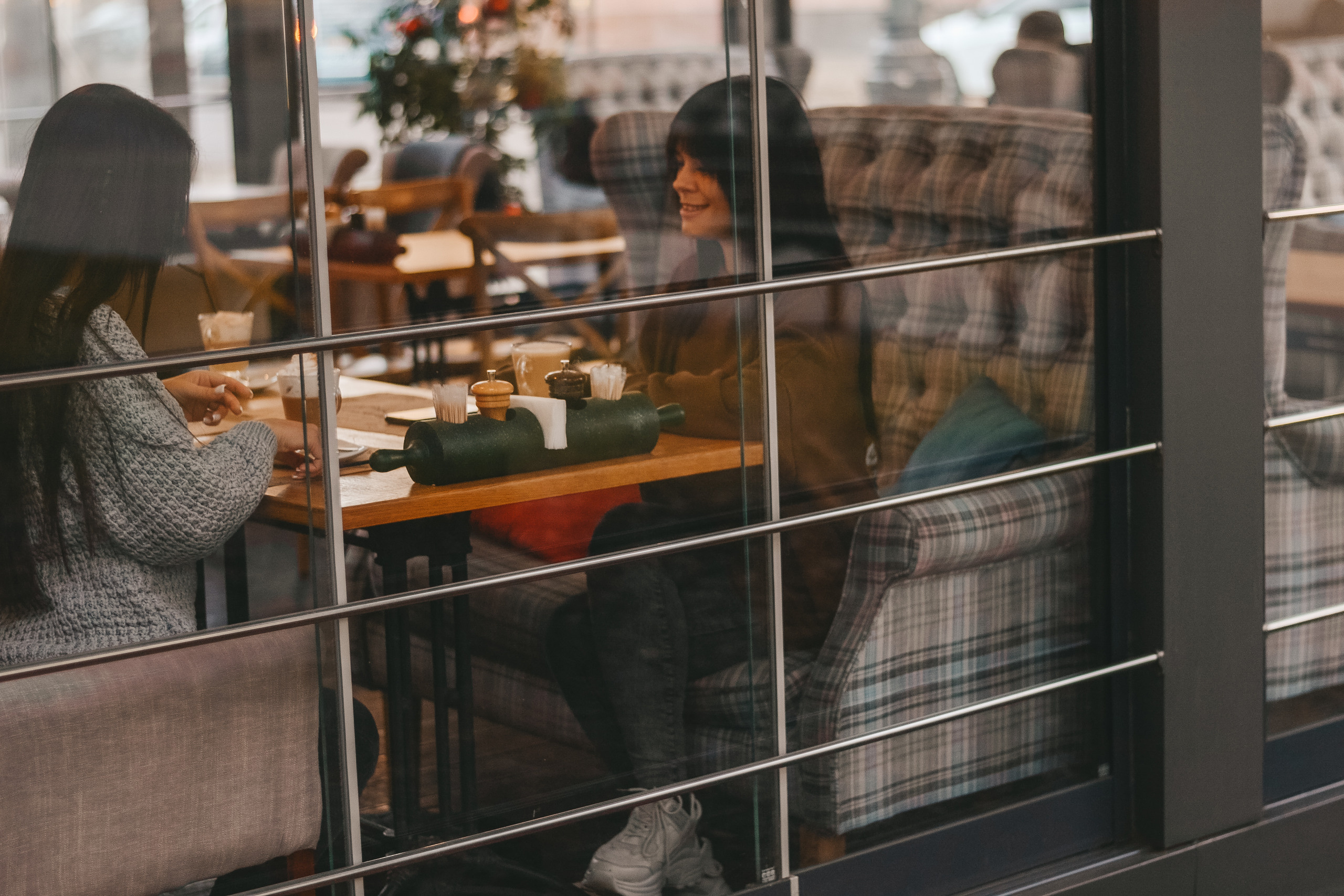 Зимняя street съемка. Леся и Юля. Семейный и женский фотограф в Краснодаре Анастасия Приймак