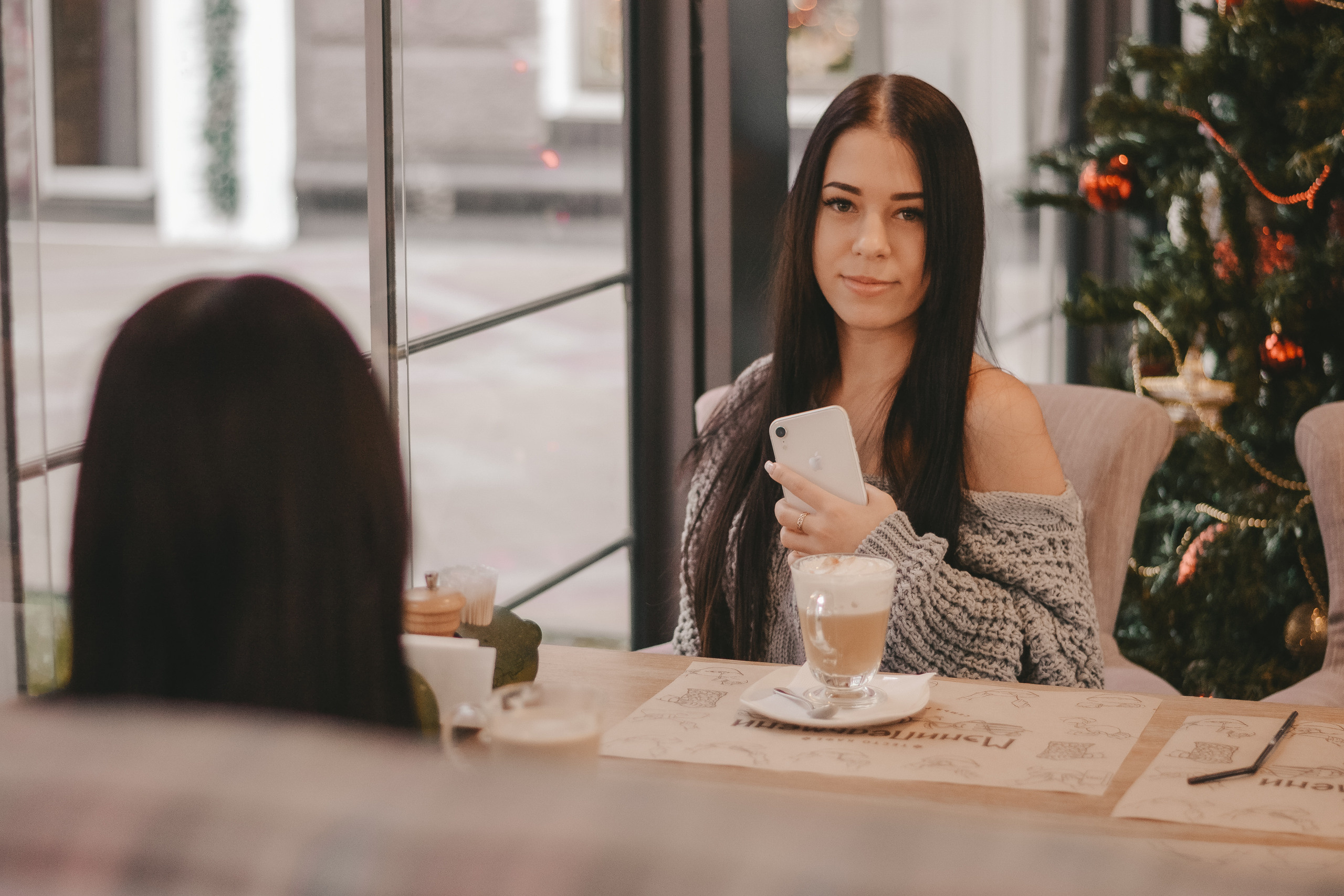 Зимняя street съемка. Леся и Юля. Семейный и женский фотограф в Краснодаре Анастасия Приймак